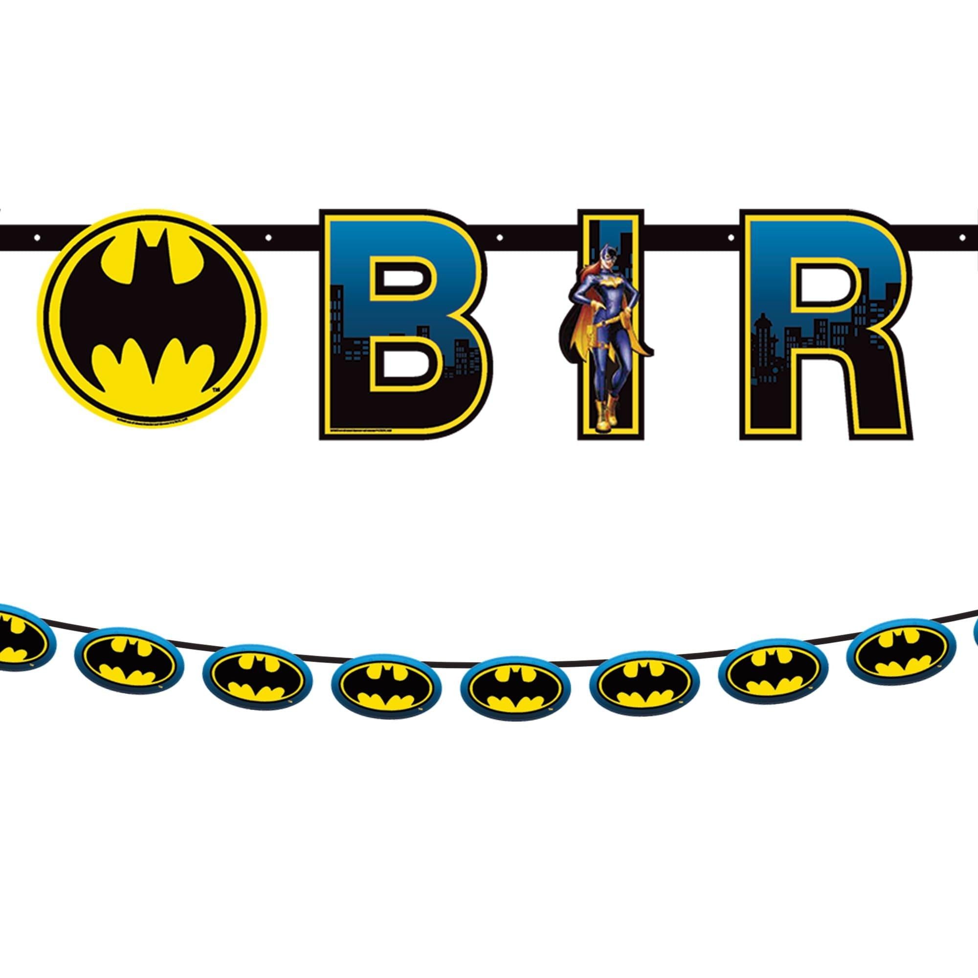 Batman Gotham Letter Banner with Accent Banner