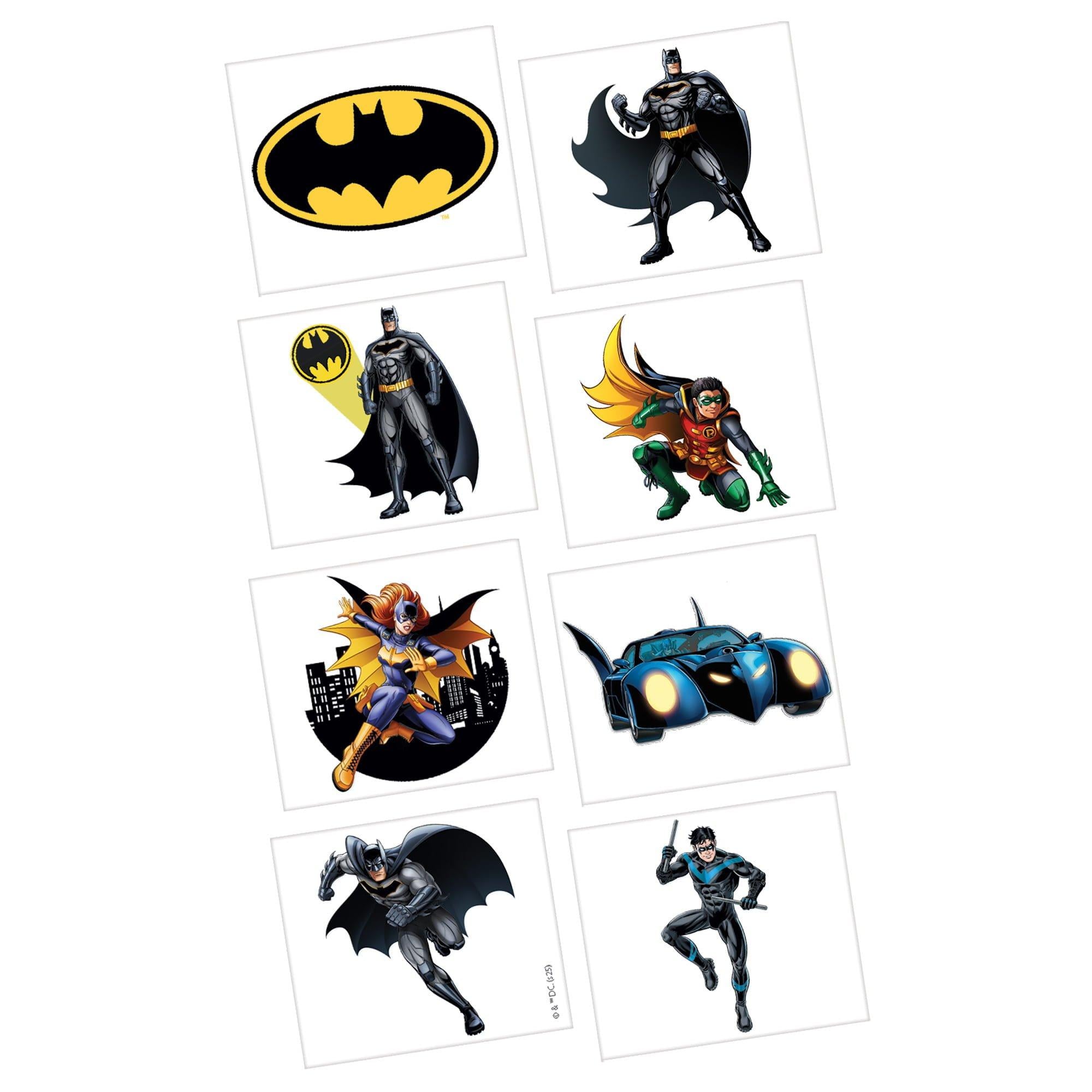 Batman Gotham Tattoos, 24ct