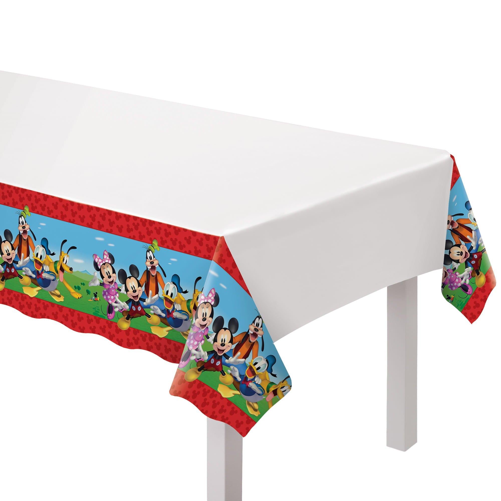 Mickey Mouse Clubhouse Plastic Table Cover, 54in x 96in