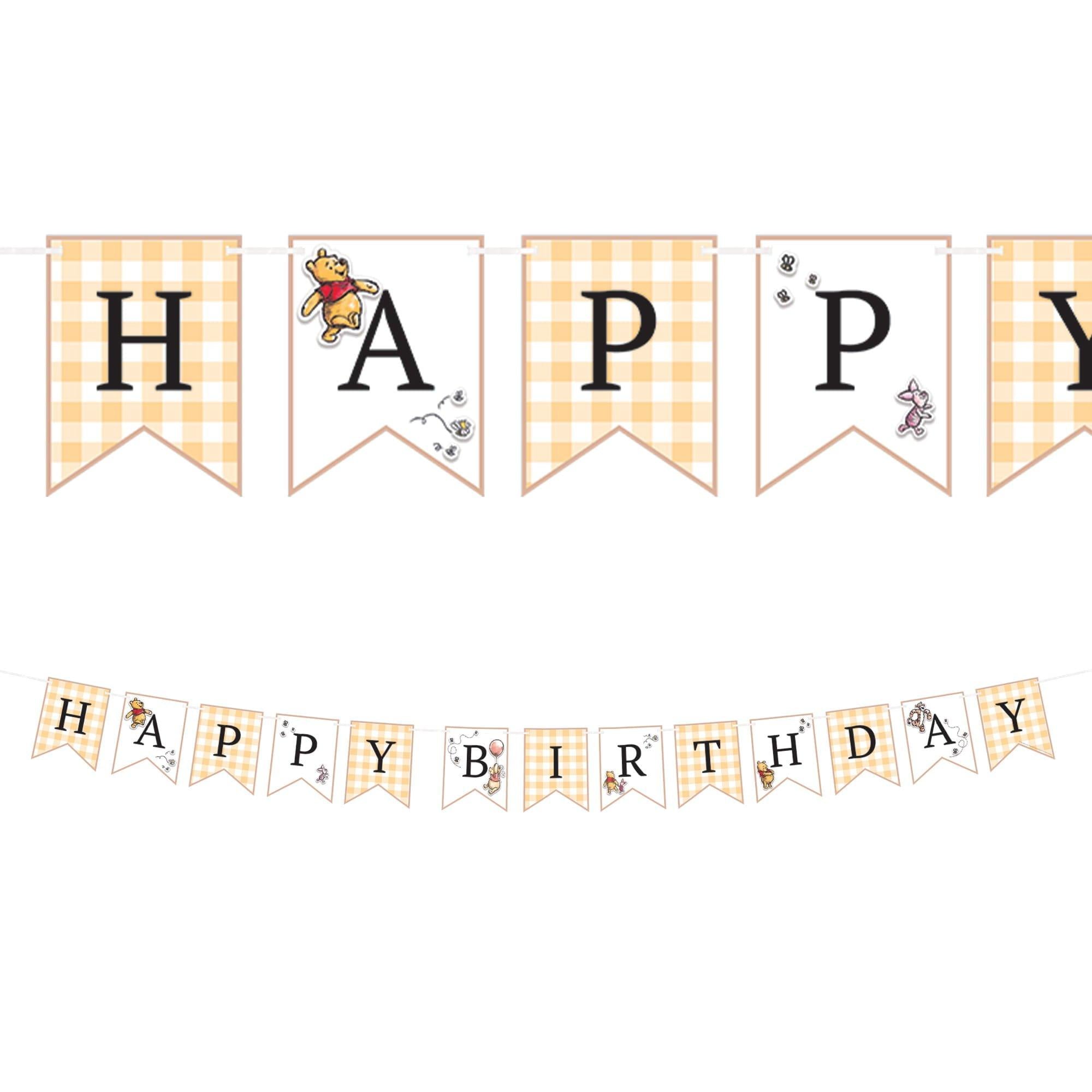 Winnie the Pooh Letter Banner