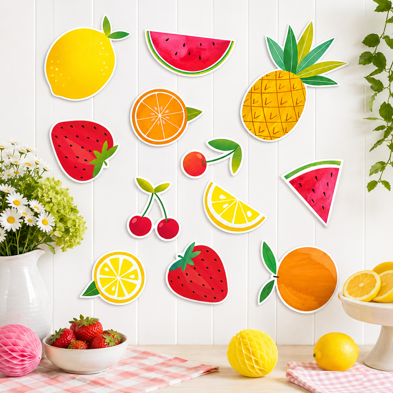 Summer Squeeze Cutouts, 12ct