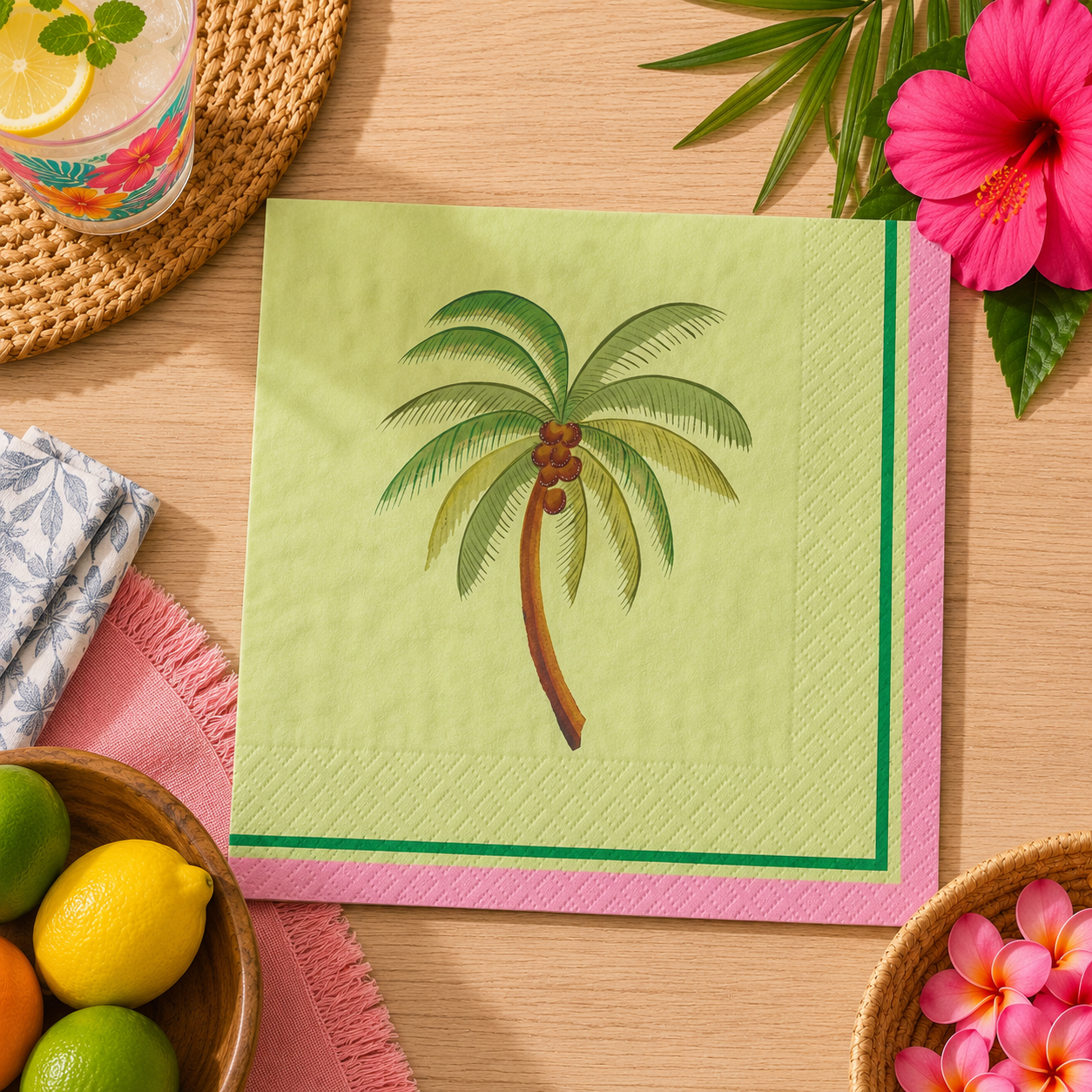 Royal Palm Lunch Napkins, 16ct