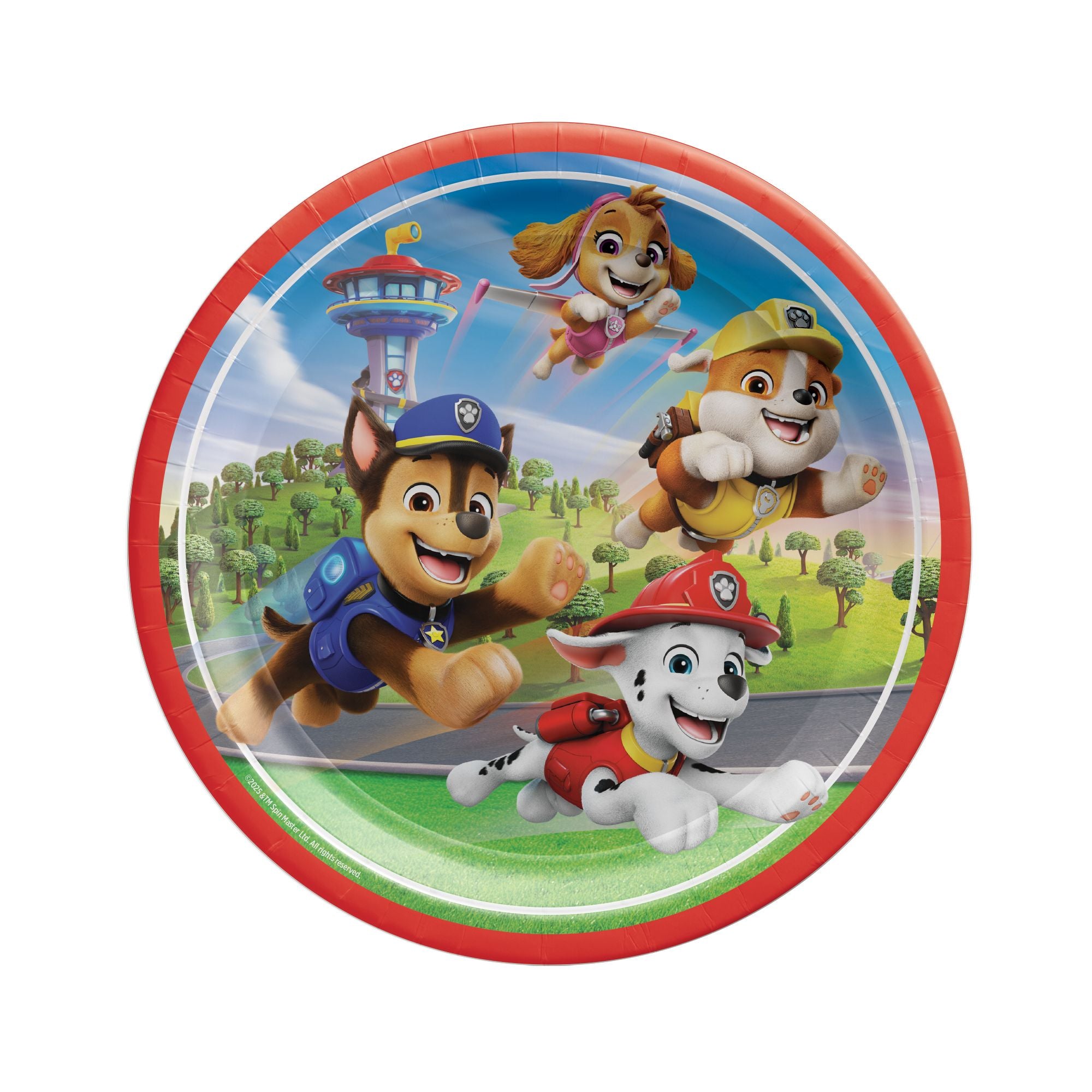 Paw Patrol Dessert Plates, 7in, 8ct