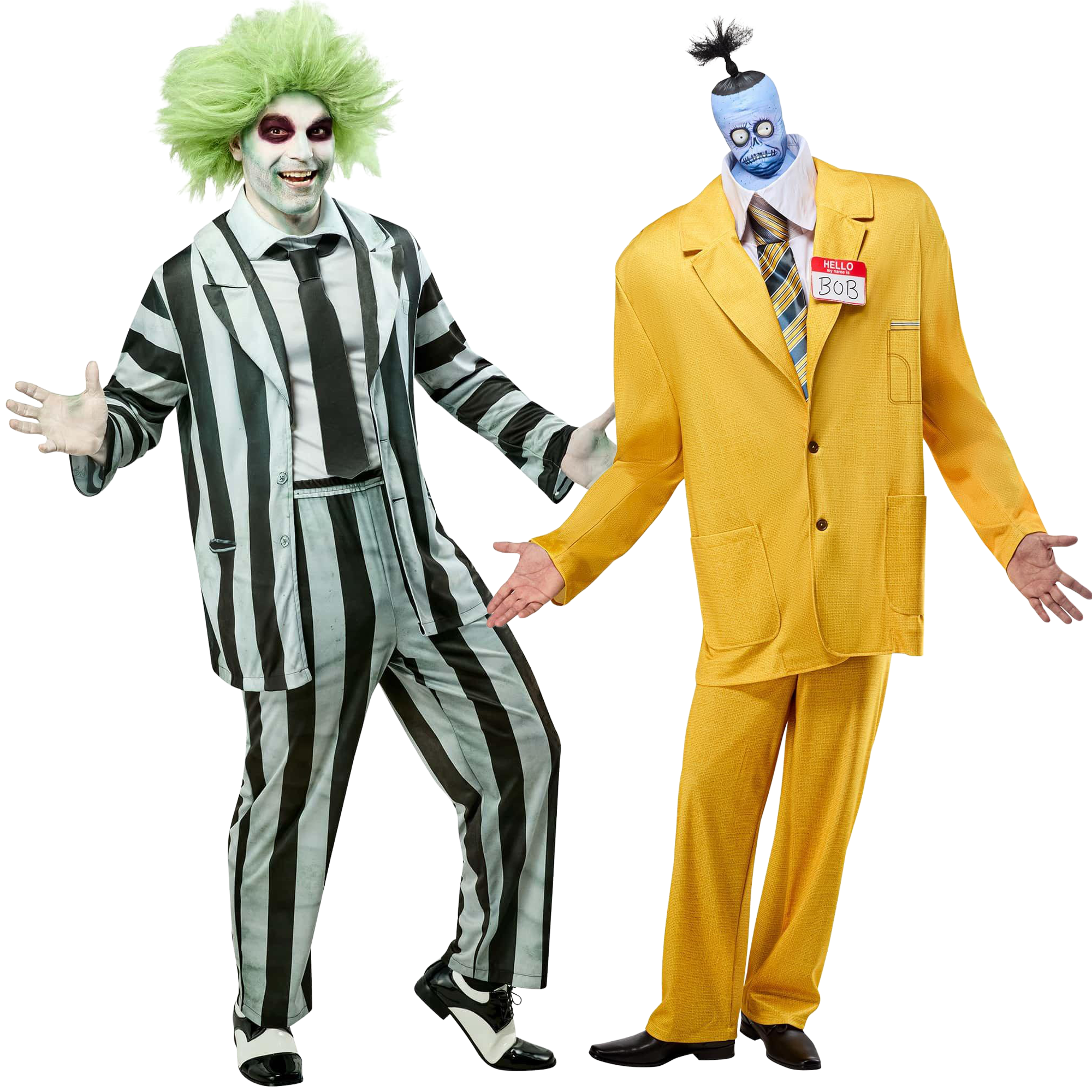 Beetlejuice & Bob Adult Costume Kit 2-Person