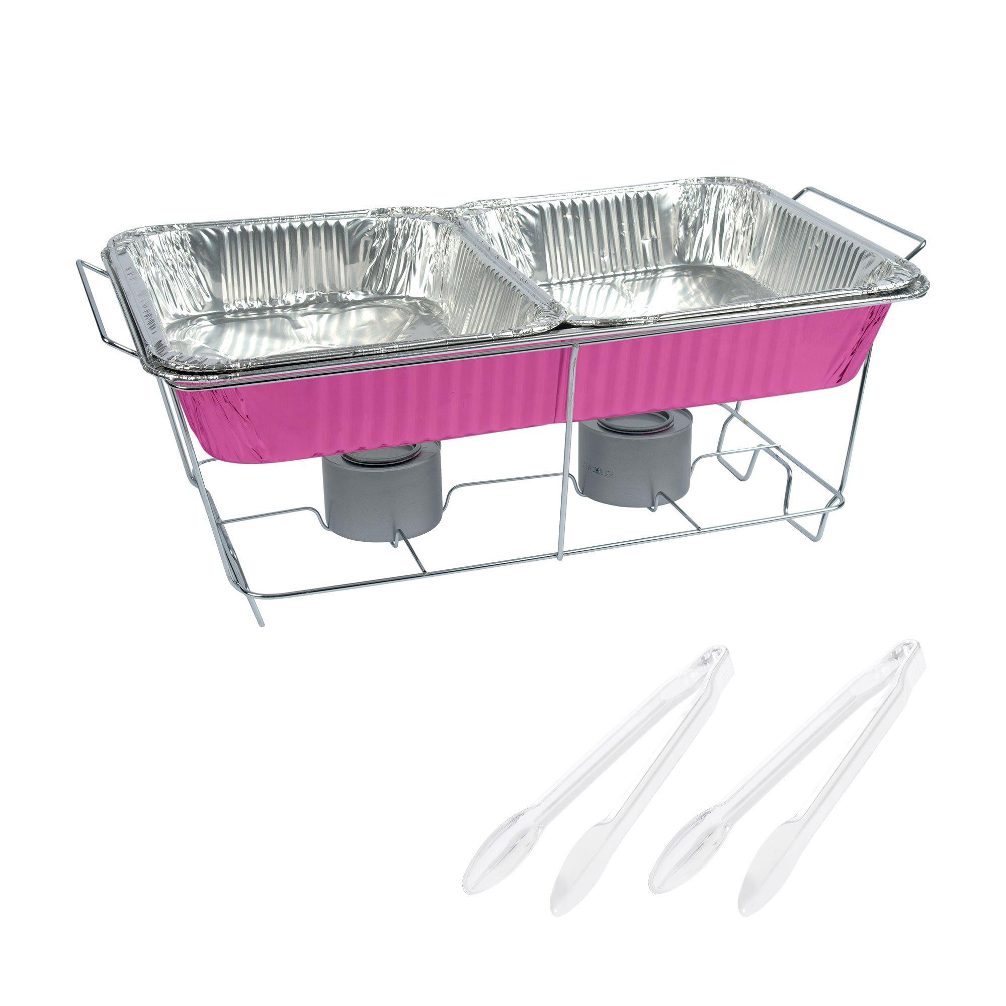 Chafing Dish Buffet Set, 8pc, Assorted Colors