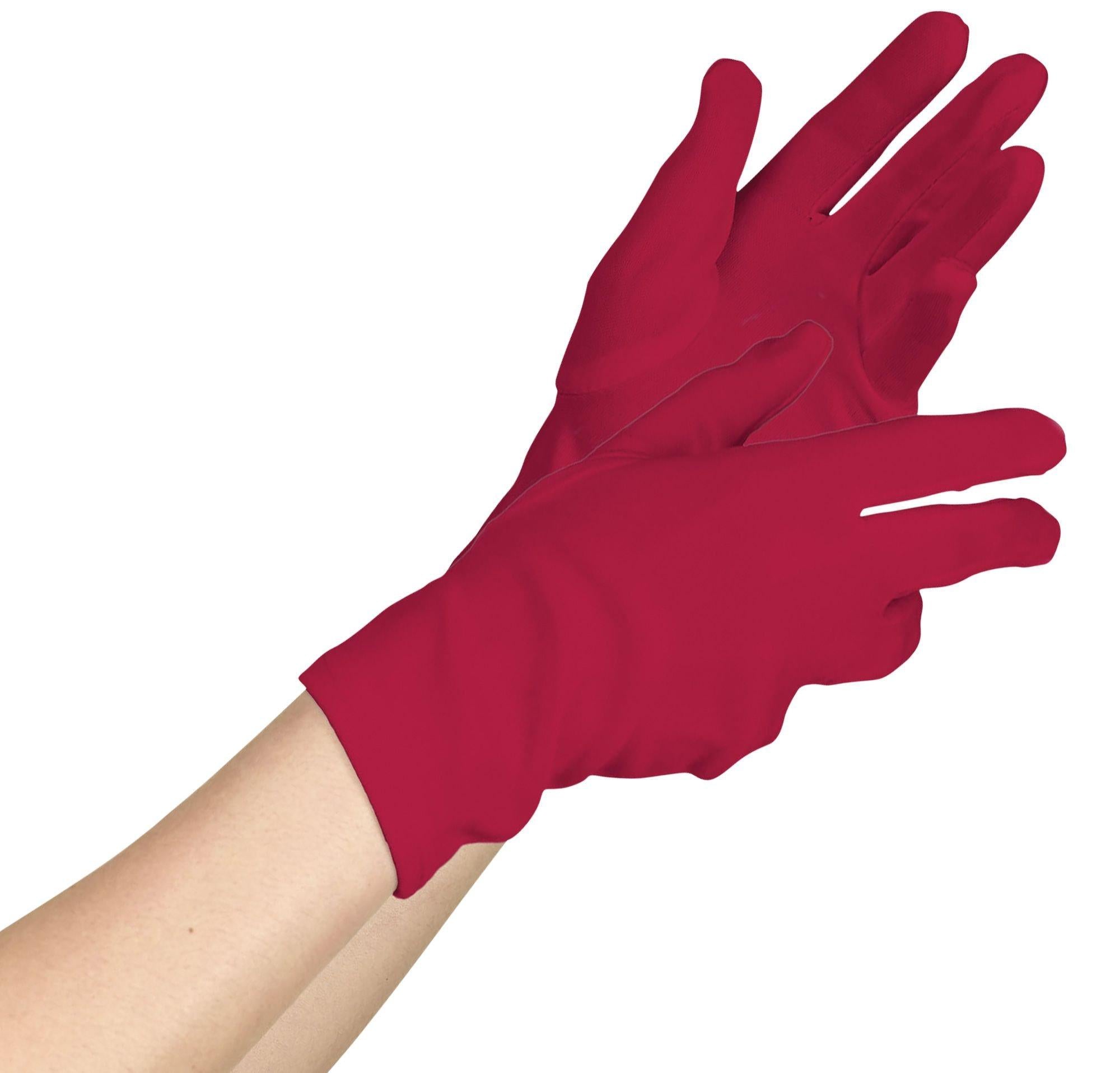 Women's Short Gloves, Assorted Colors