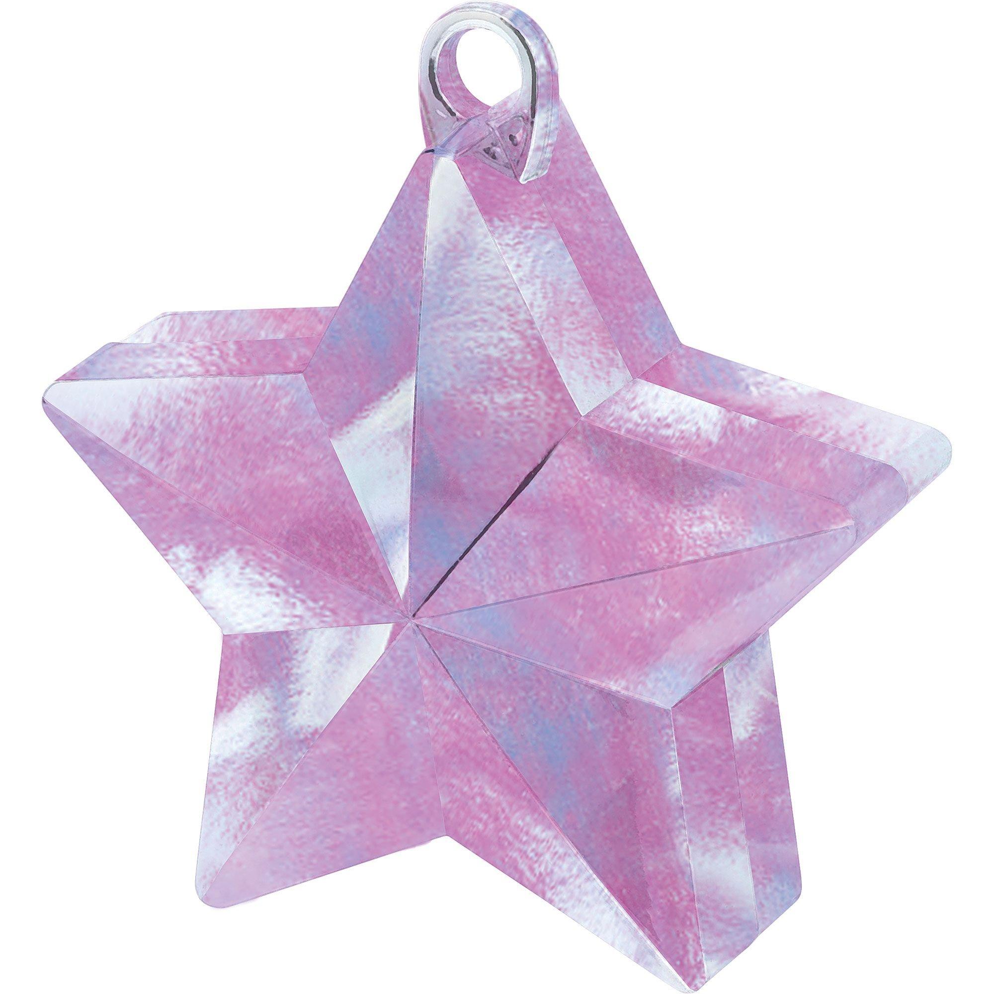 Star Balloon Weight, 6oz, Assorted Colors
