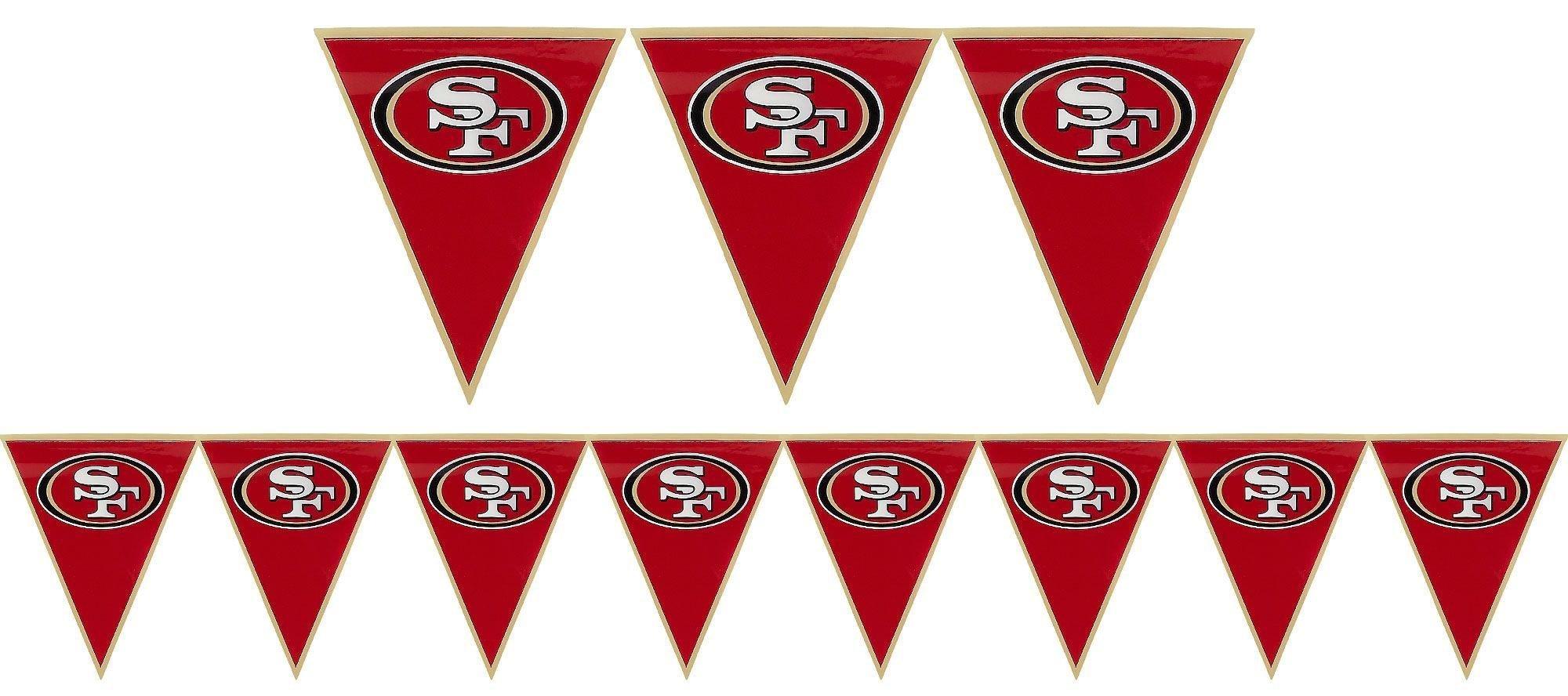 NFL Pennant Banner, Multiple Team