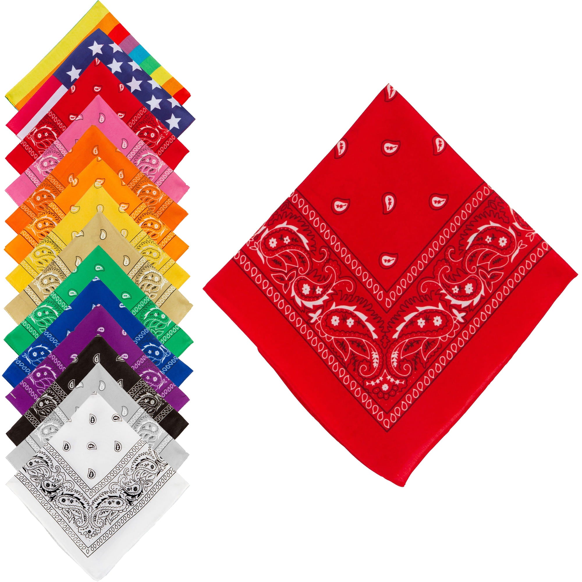 Classic Bandana, 20in, Assorted Colors