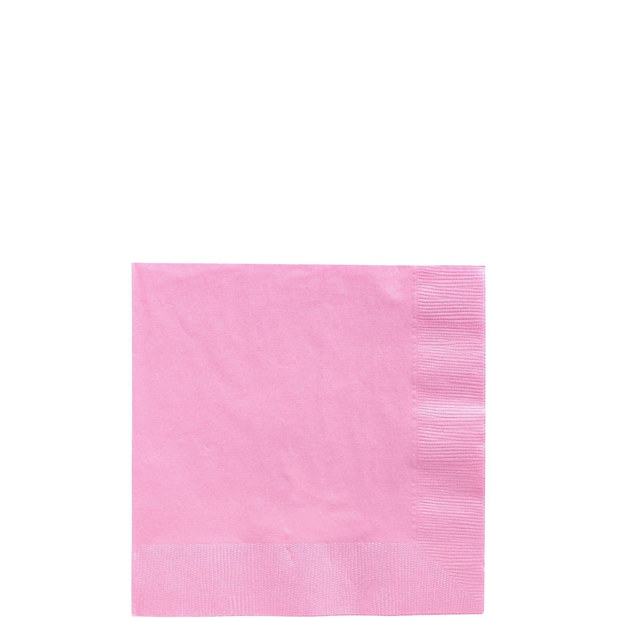 Paper Beverage Napkins, 5in, Assorted Colors, Multiple Counts