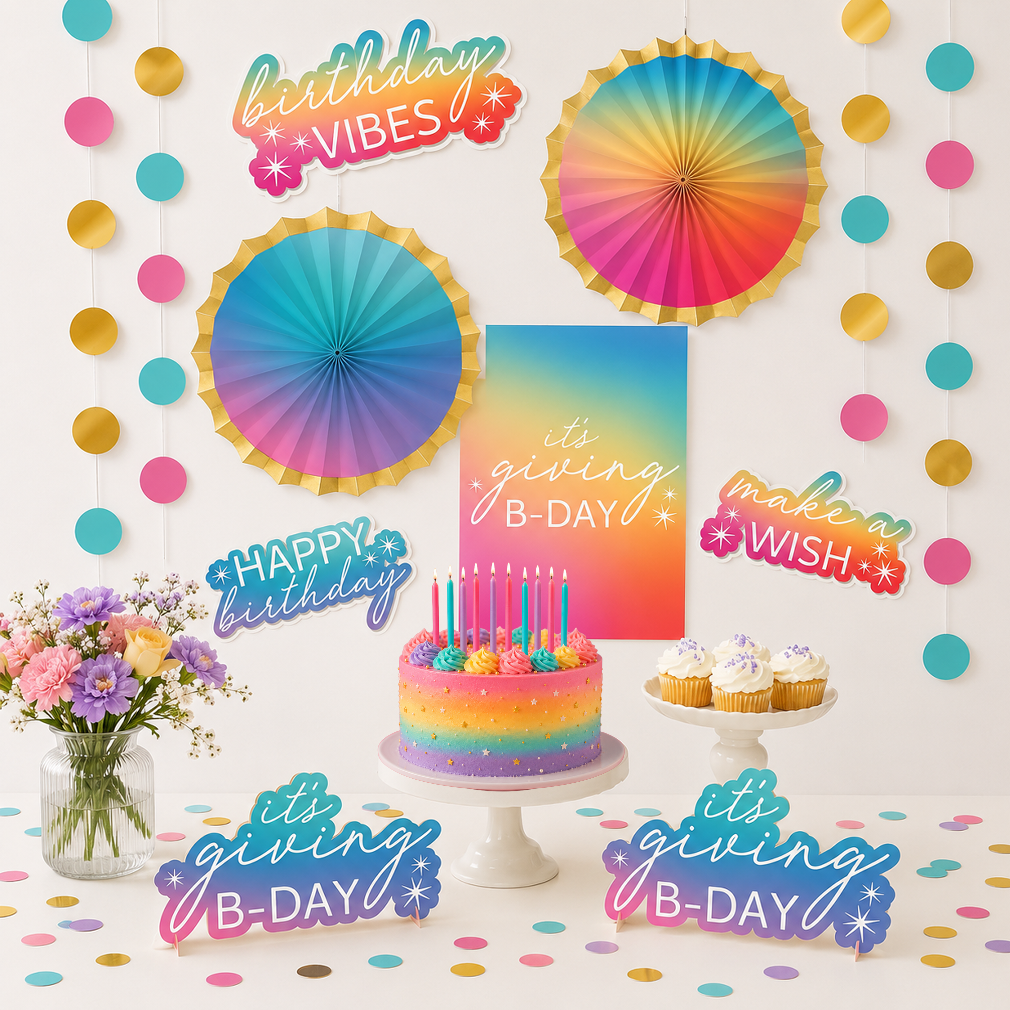 Digital Dream Decoration Kit, 12pc