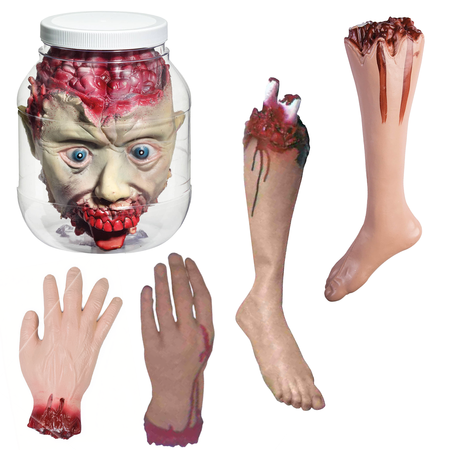Halloween Severed Body Parts Prop Kit