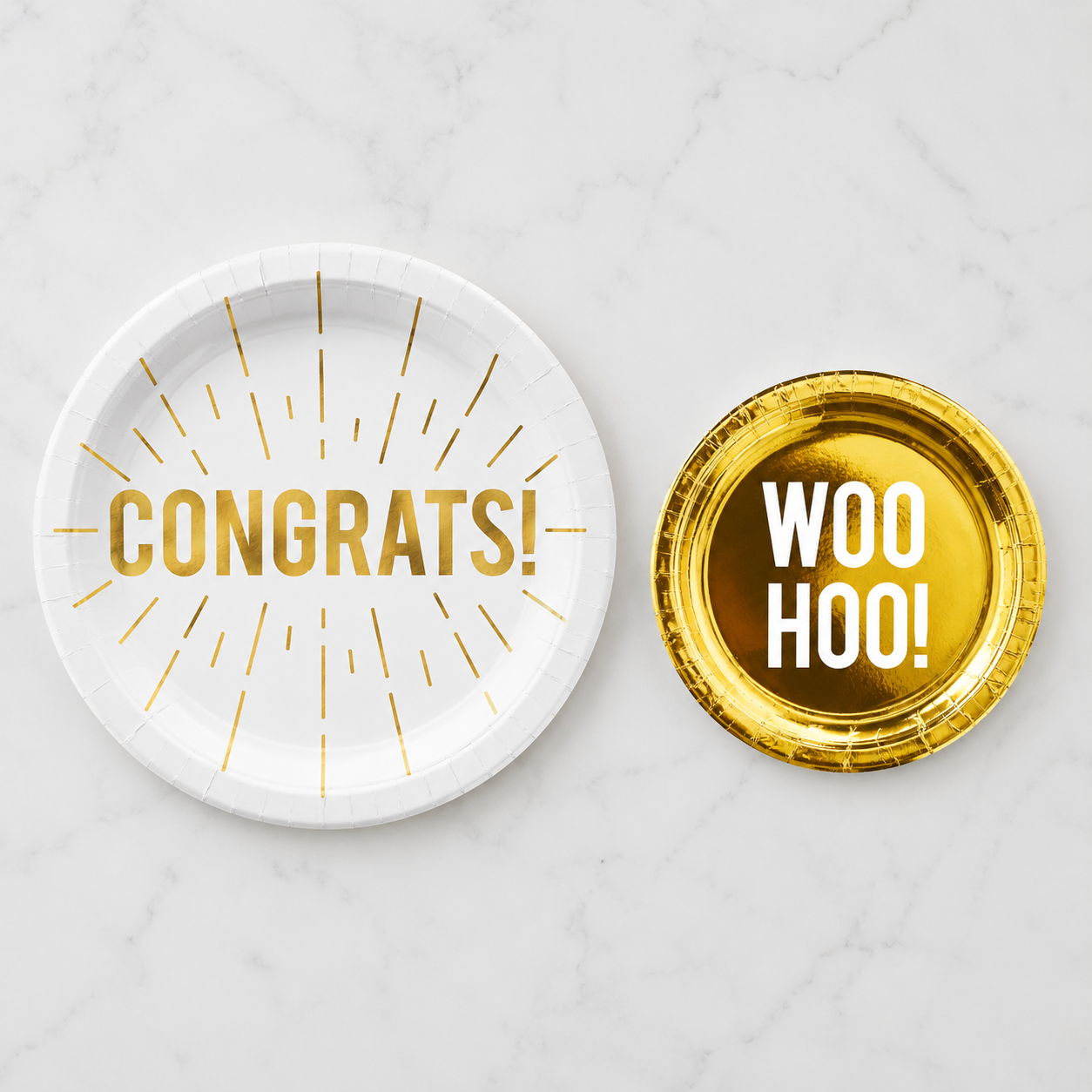 Congrats Paper Plate, 8ct, Assorted Options