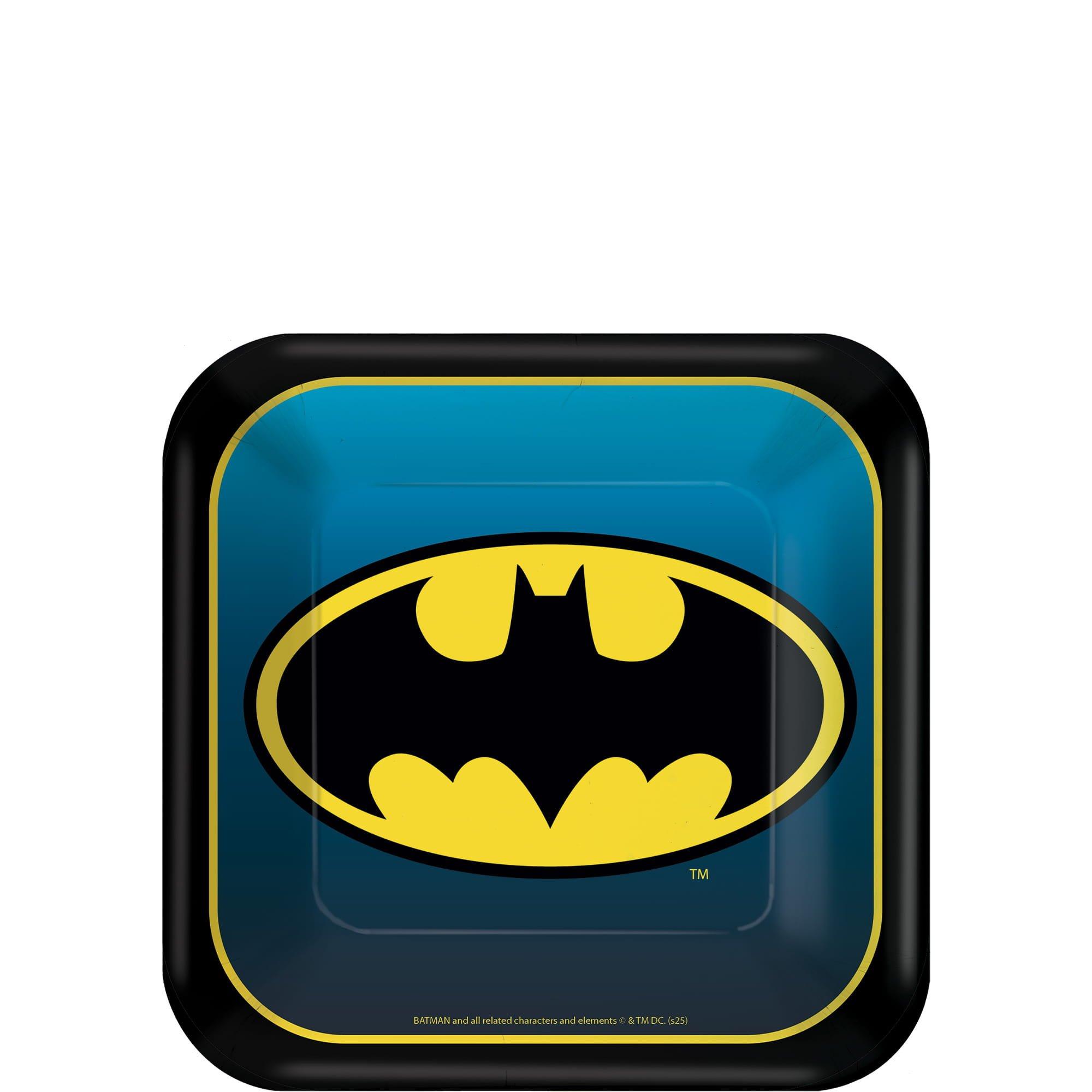 Batman Gotham Paper Dessert Plate, 8ct, Assorted Options