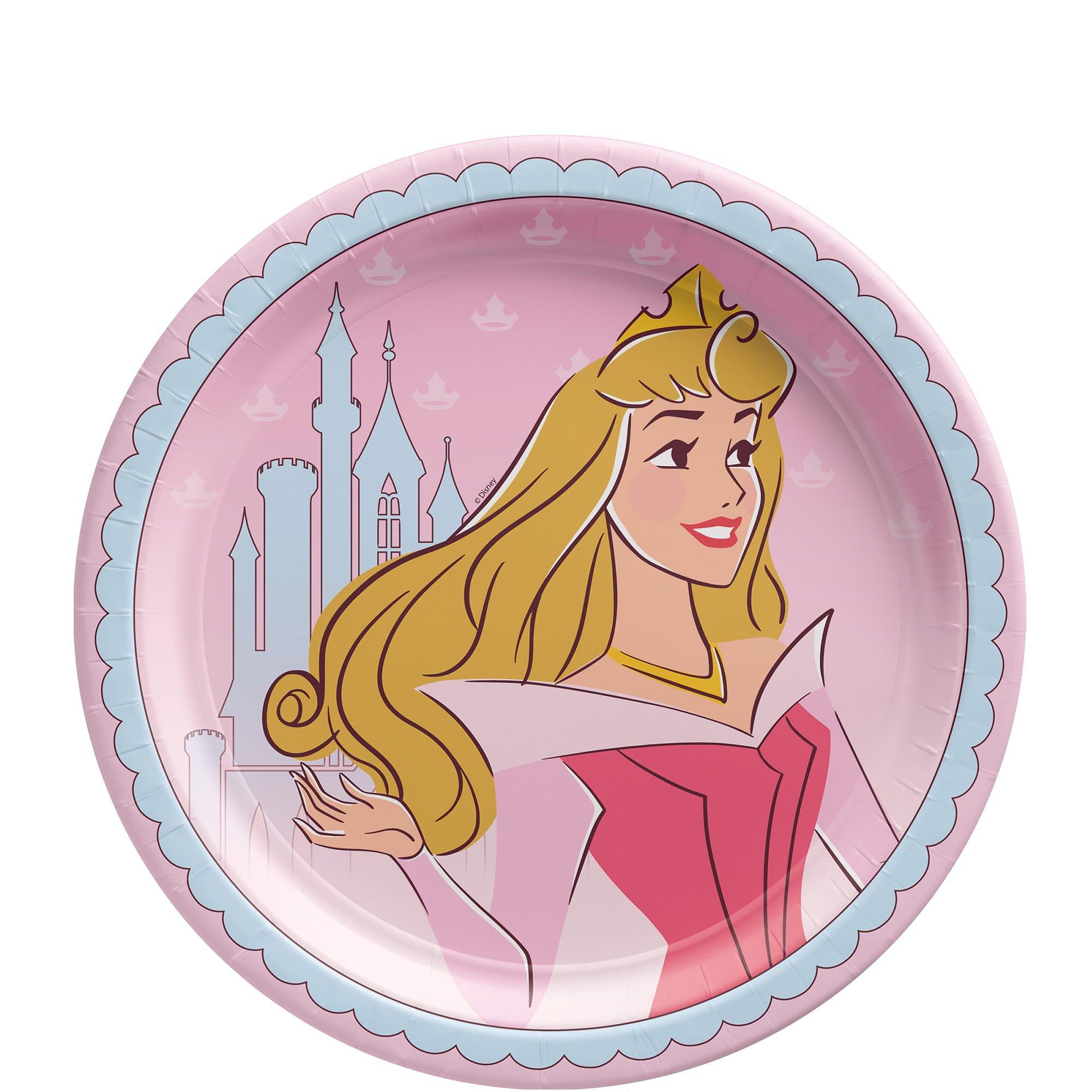 Disney Aurora Once Upon A Time Paper Lunch Plate, 8ct, Assorted Options