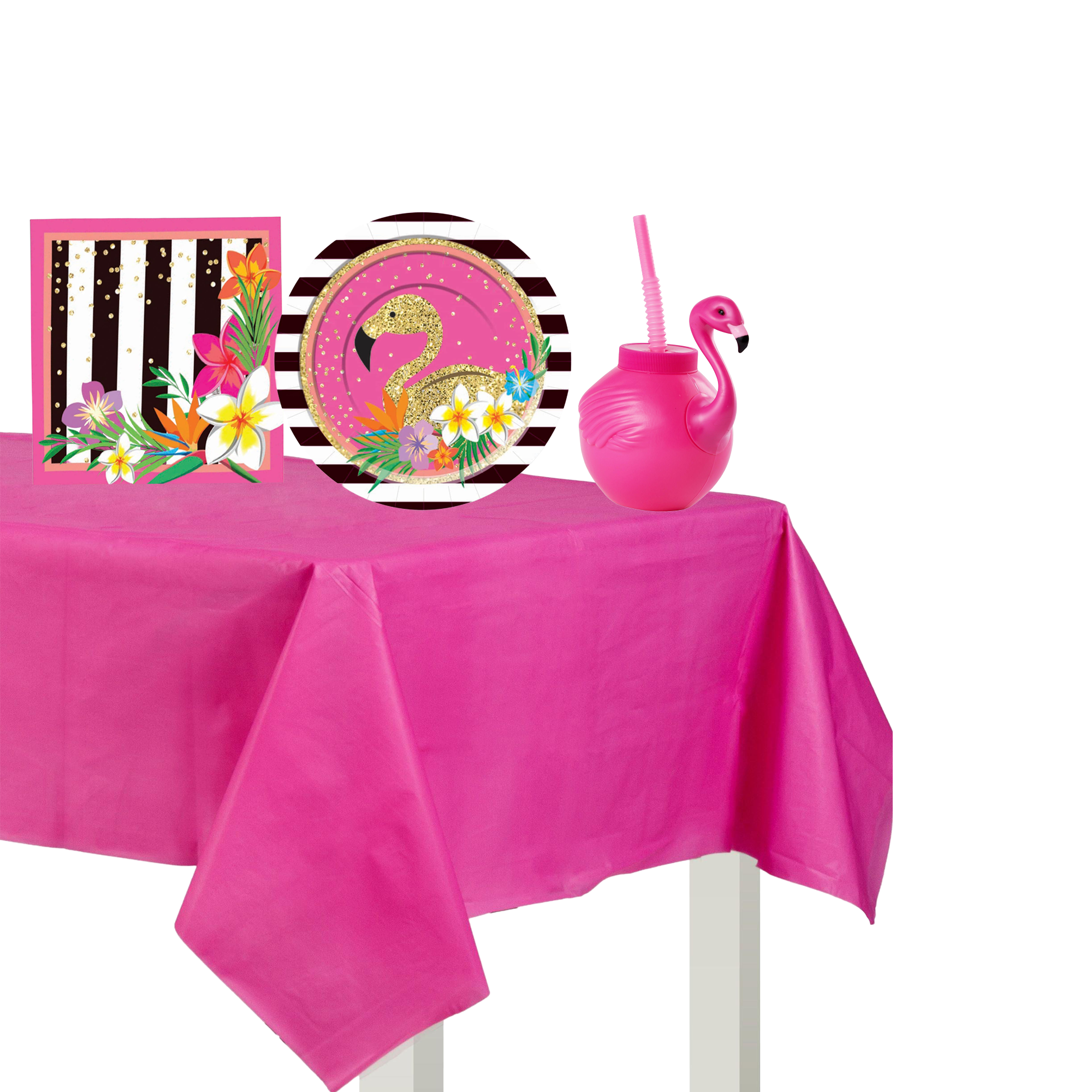 Luau Luxe Party Kit for 8 Guests
