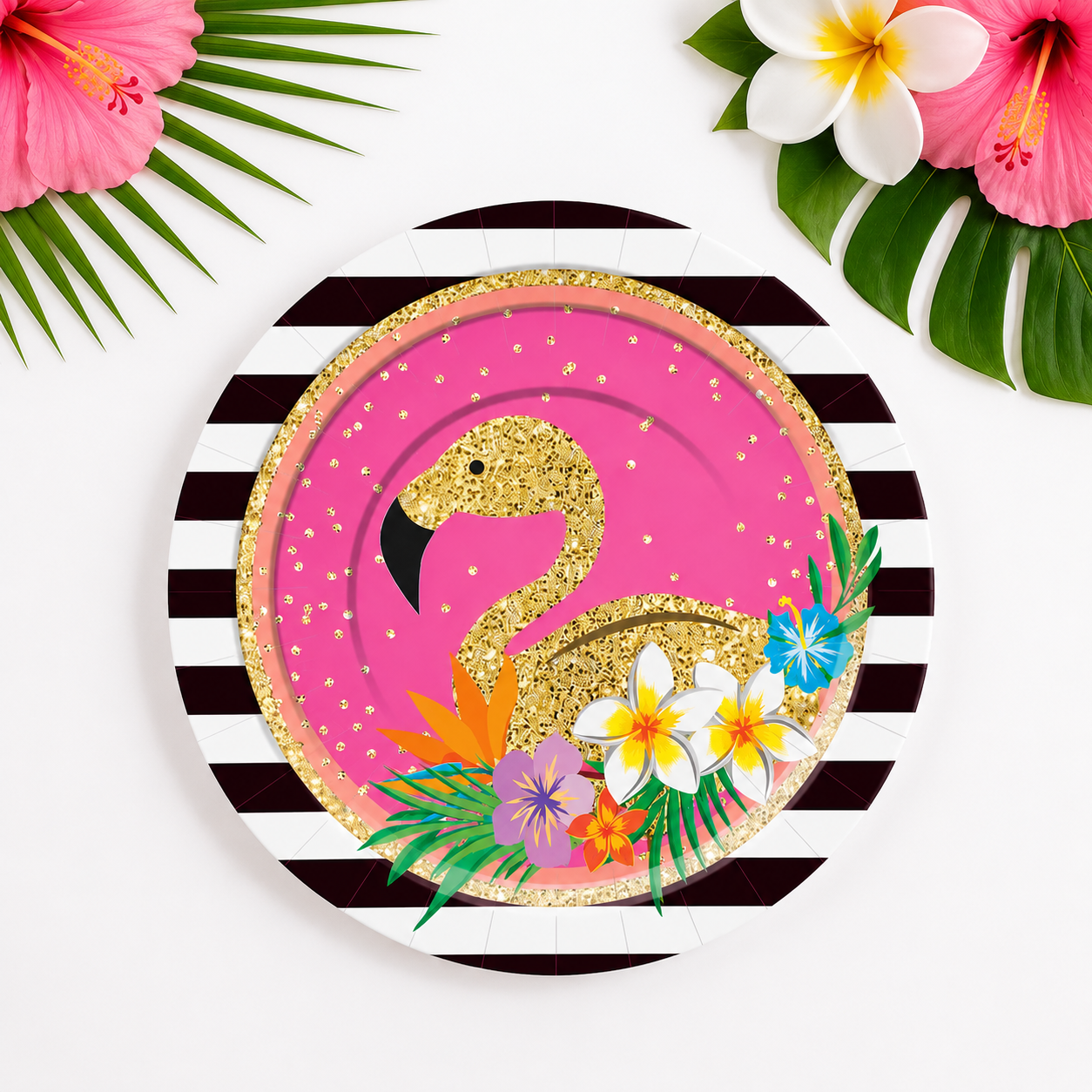 Luau Luxe Plates 7in