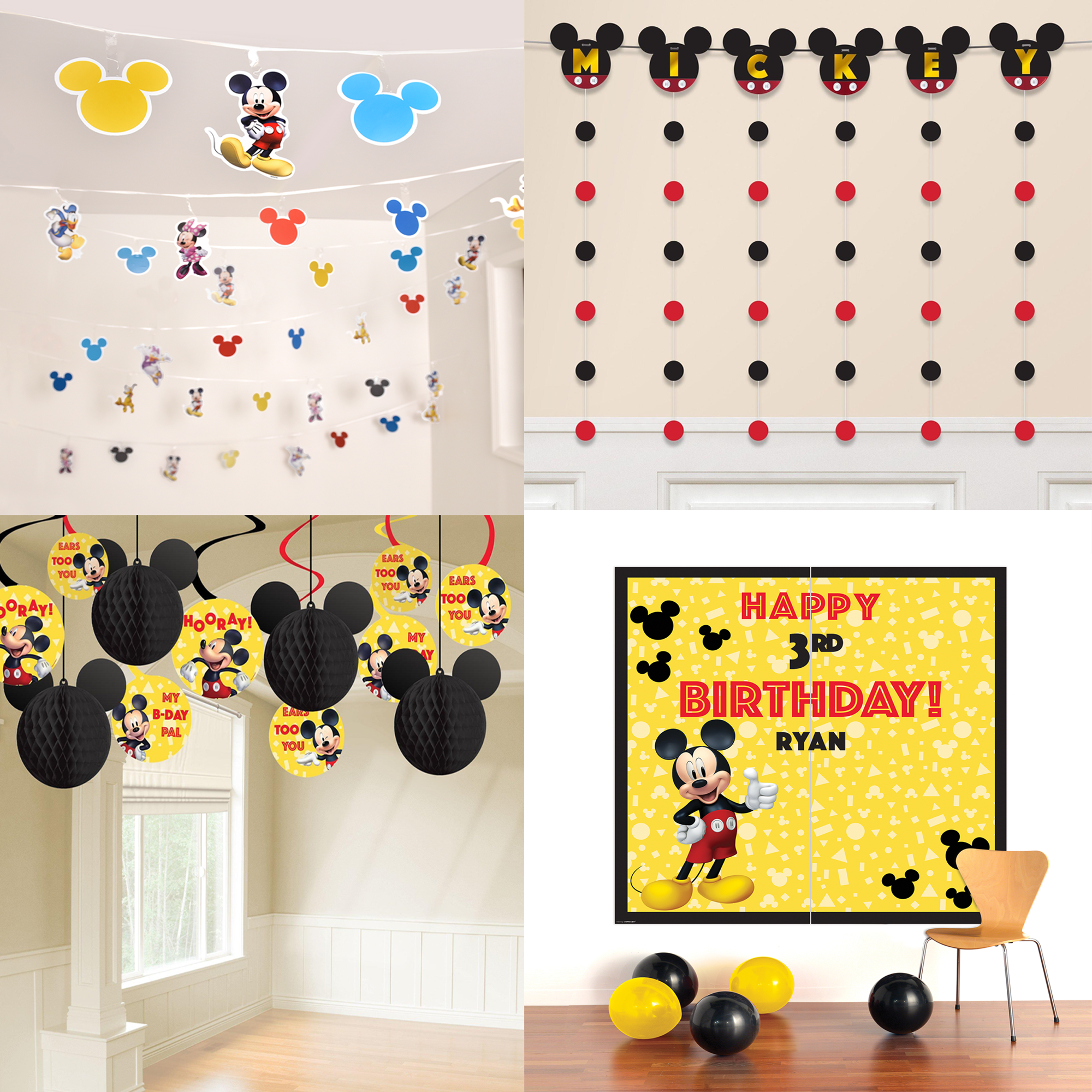Mickey Mouse Forever Decoration Kit