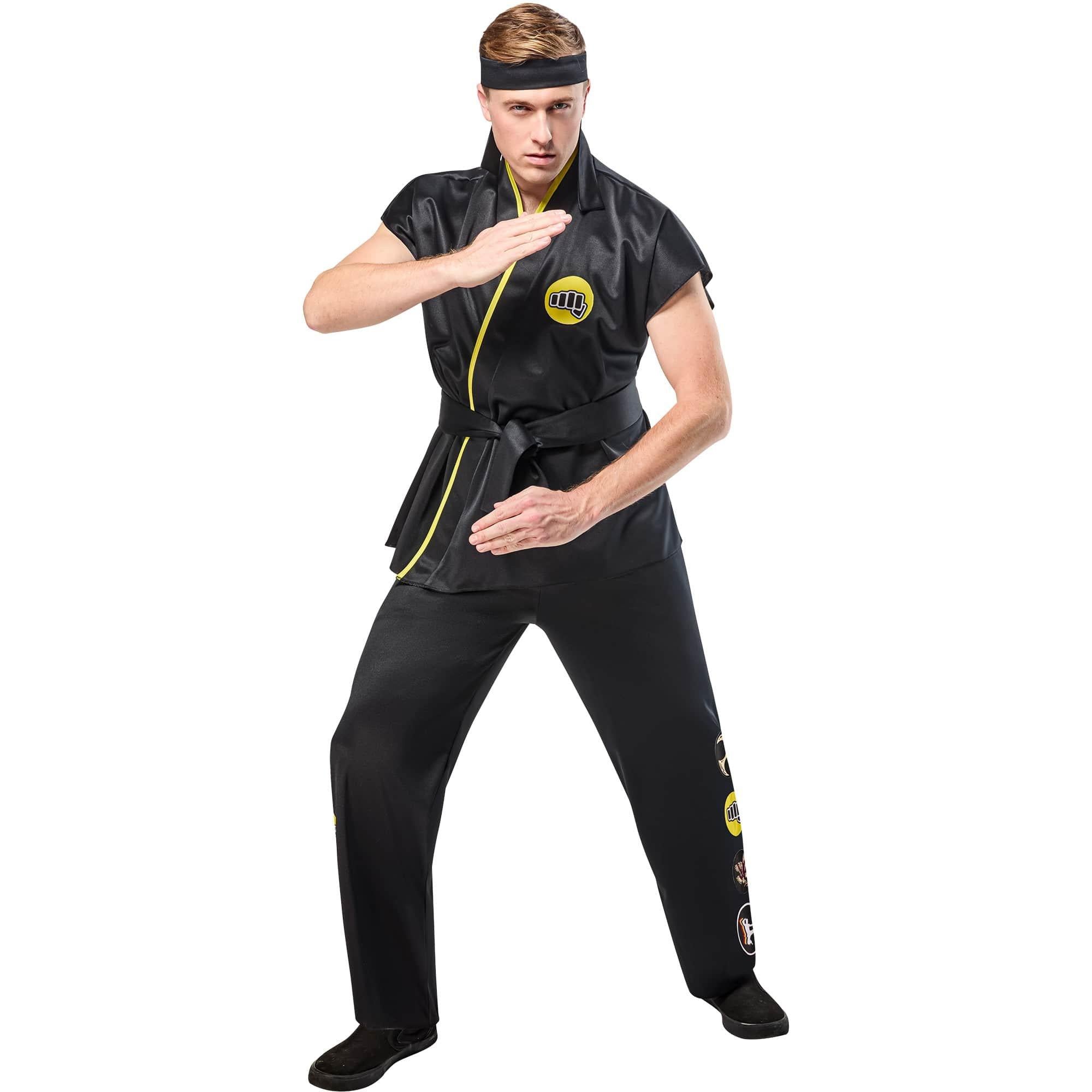 Men's Karate Kid Classic Cobra Kai Johnny Lawrence Costume