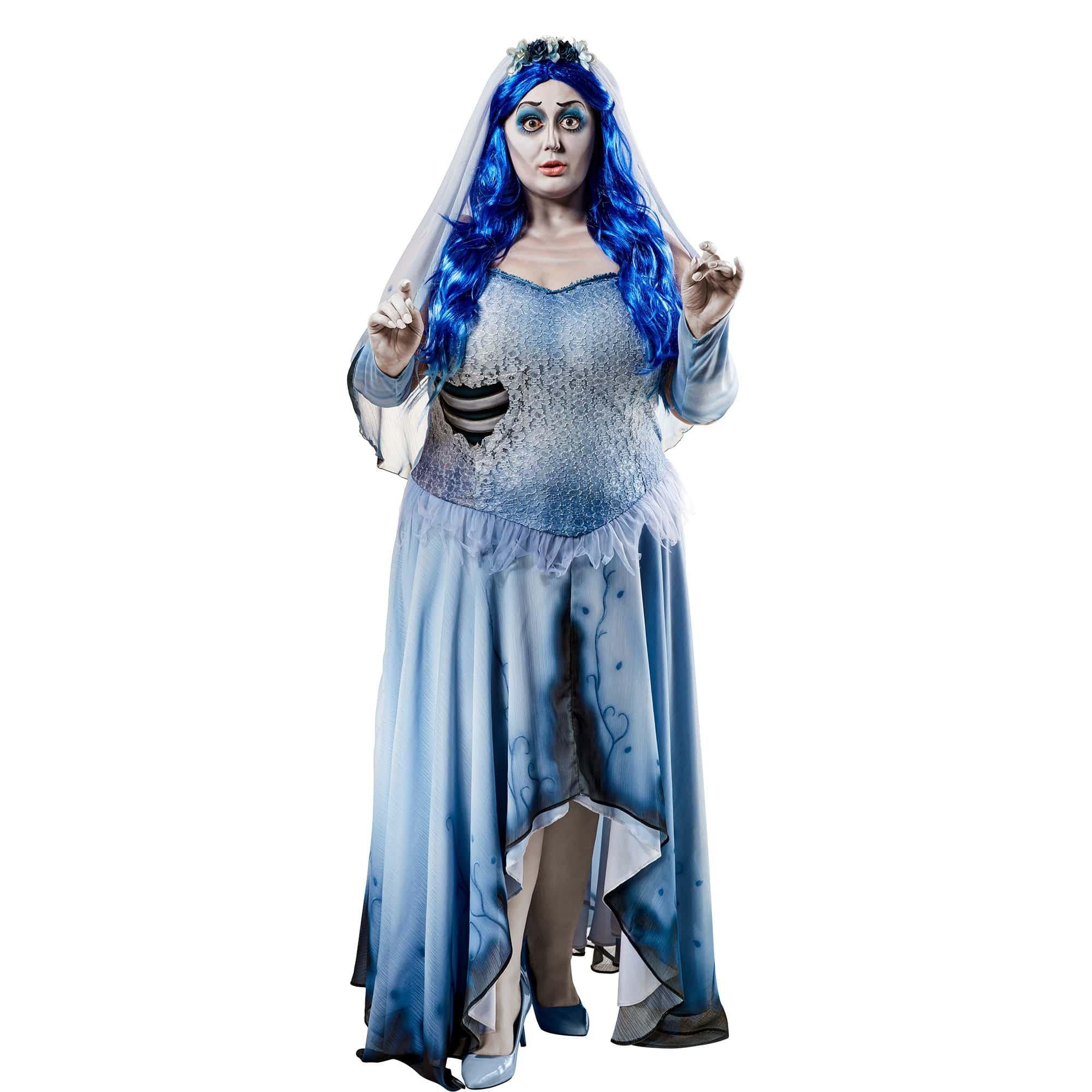Women's Plus Size Corpse Bride Emily Costume