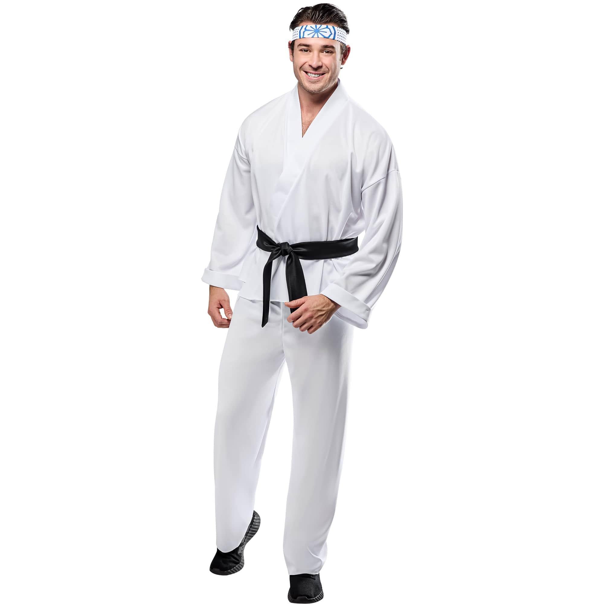 Men's Karate Kid Classic Miyagi-Do Dojo Daniel Larusso Costume