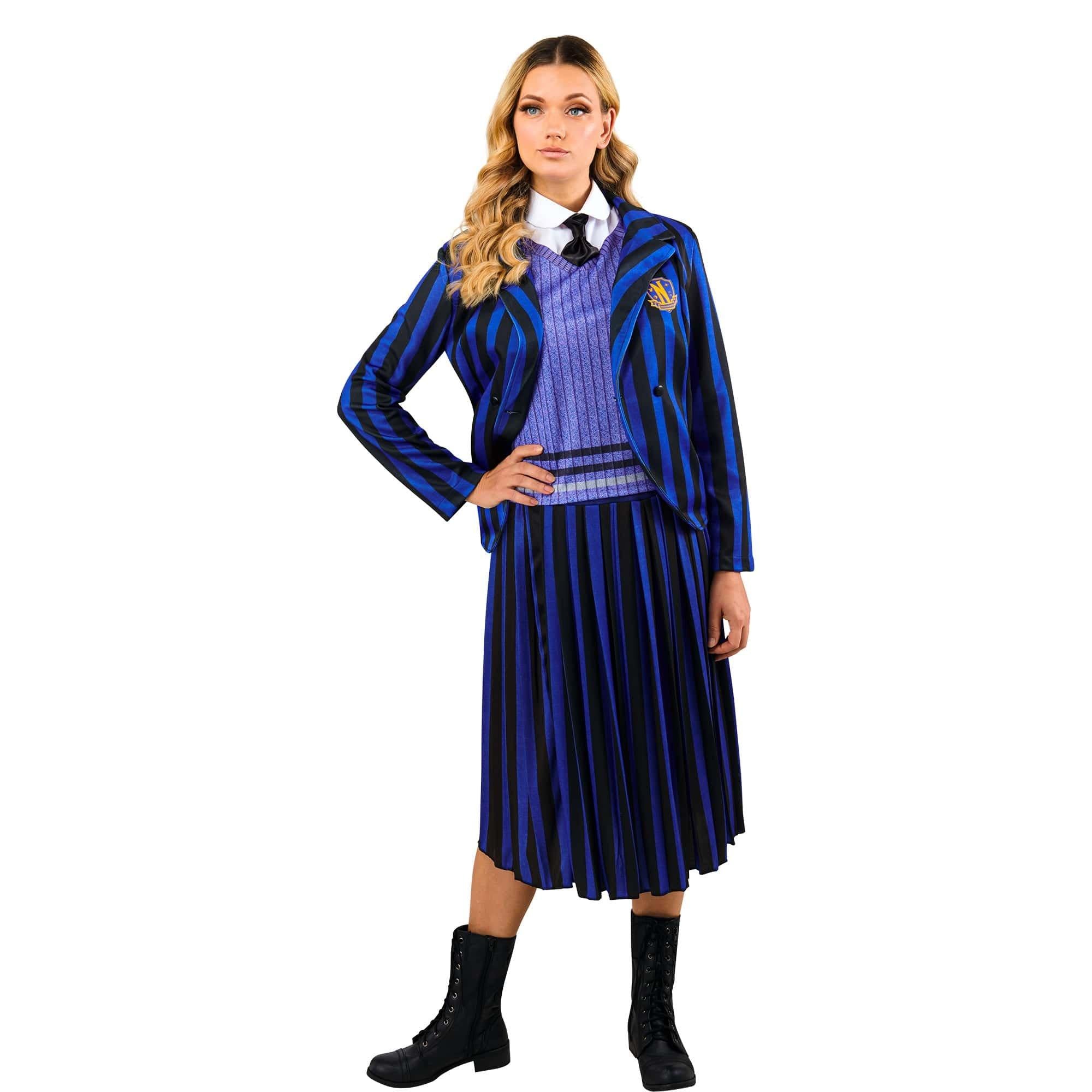 Adult Addams Family Nevermore Academy Uniform Costume