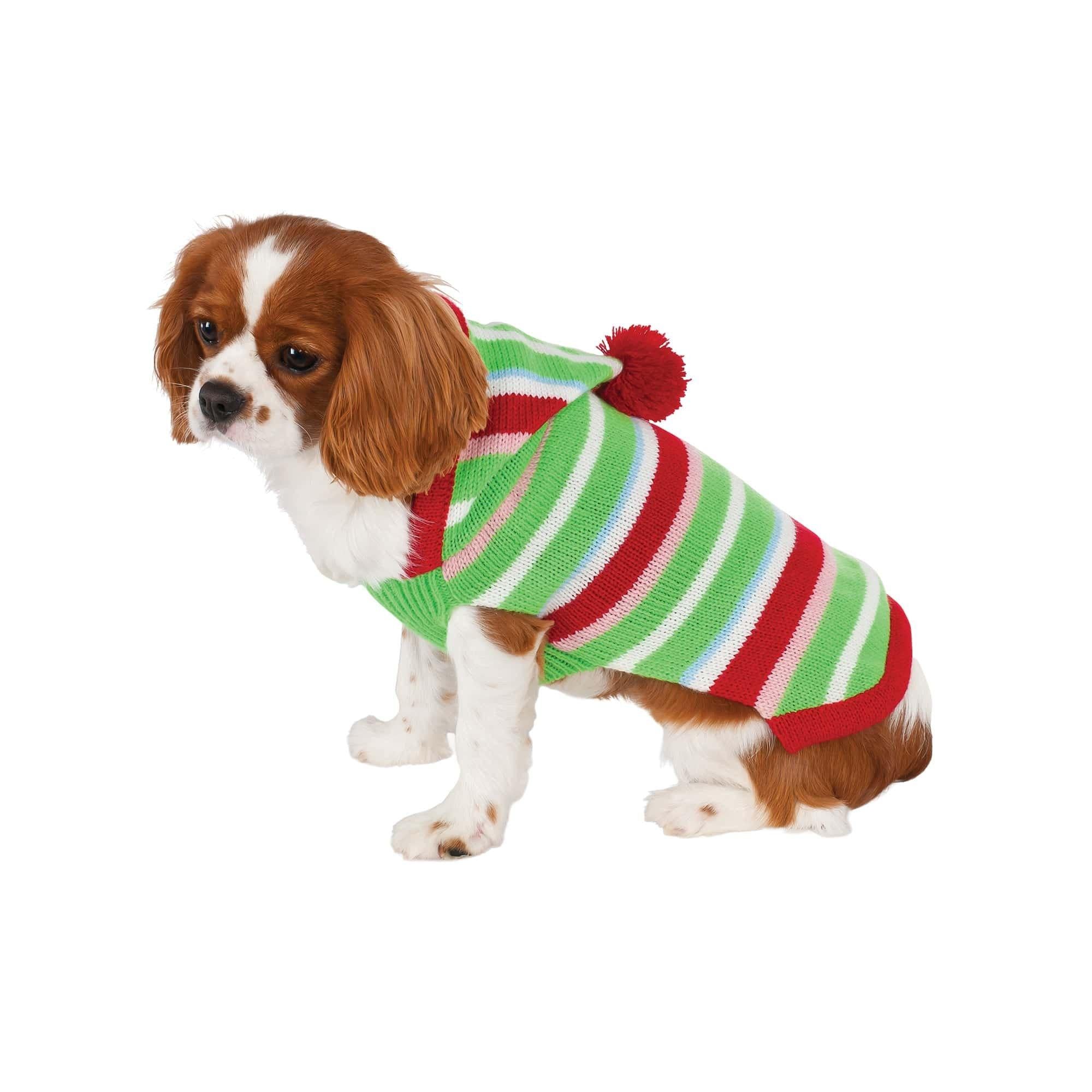 Pet Candy Striped Sweater Costume