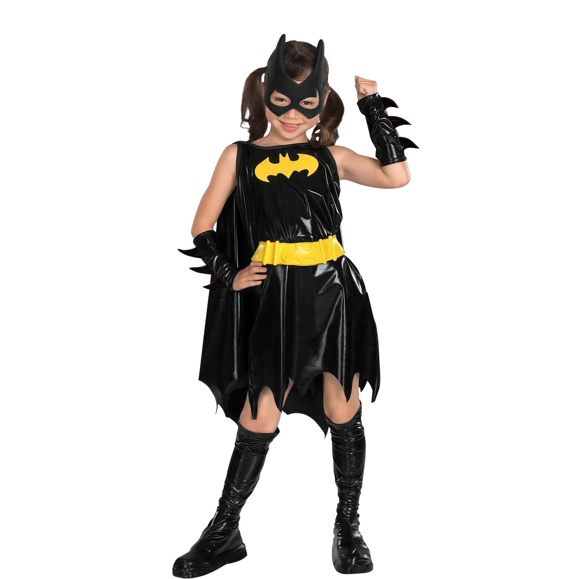 Girls' DC Comics Faux Leather Batgirl Costume