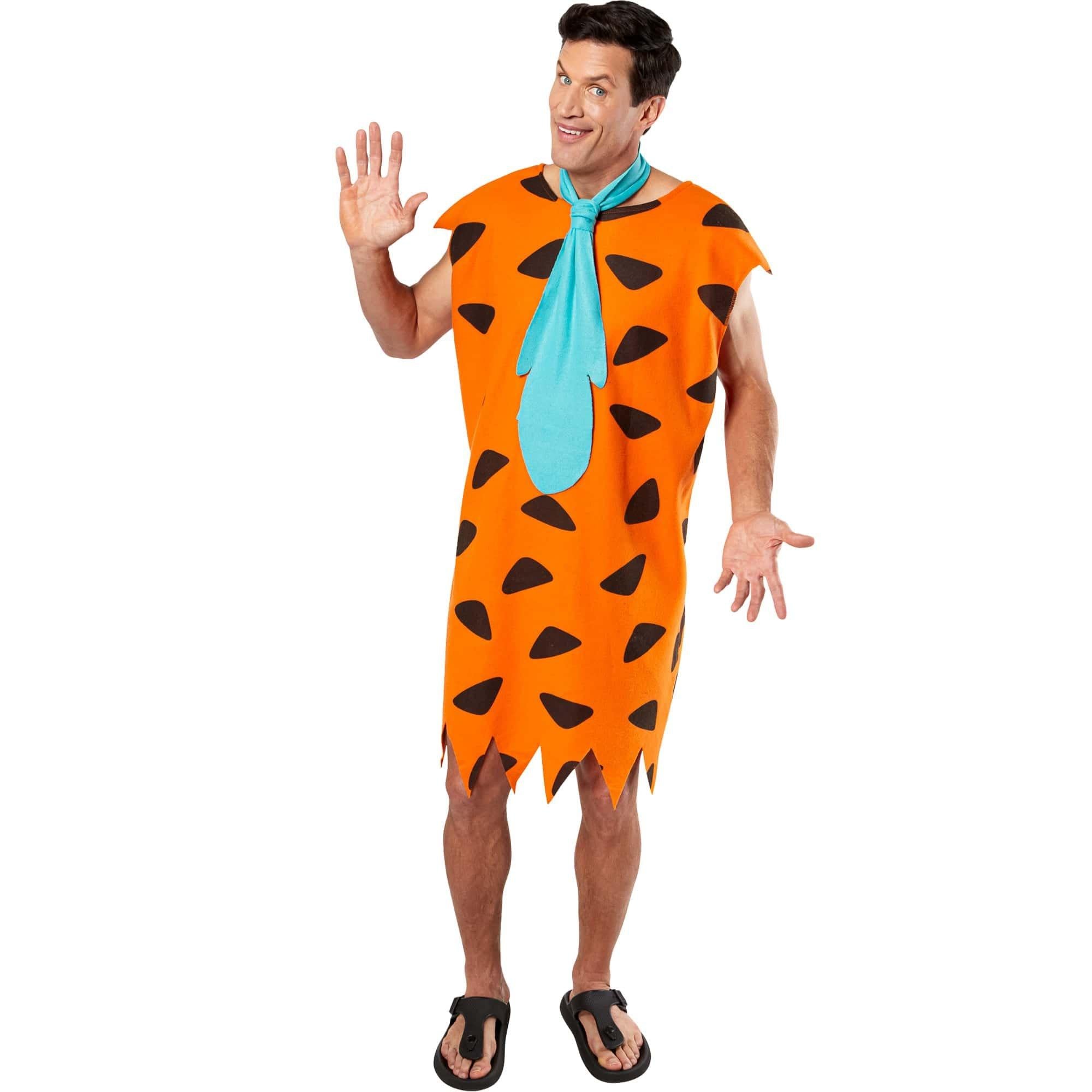 Adult Fred Flintstone Costume Plus Size - The Flintstones