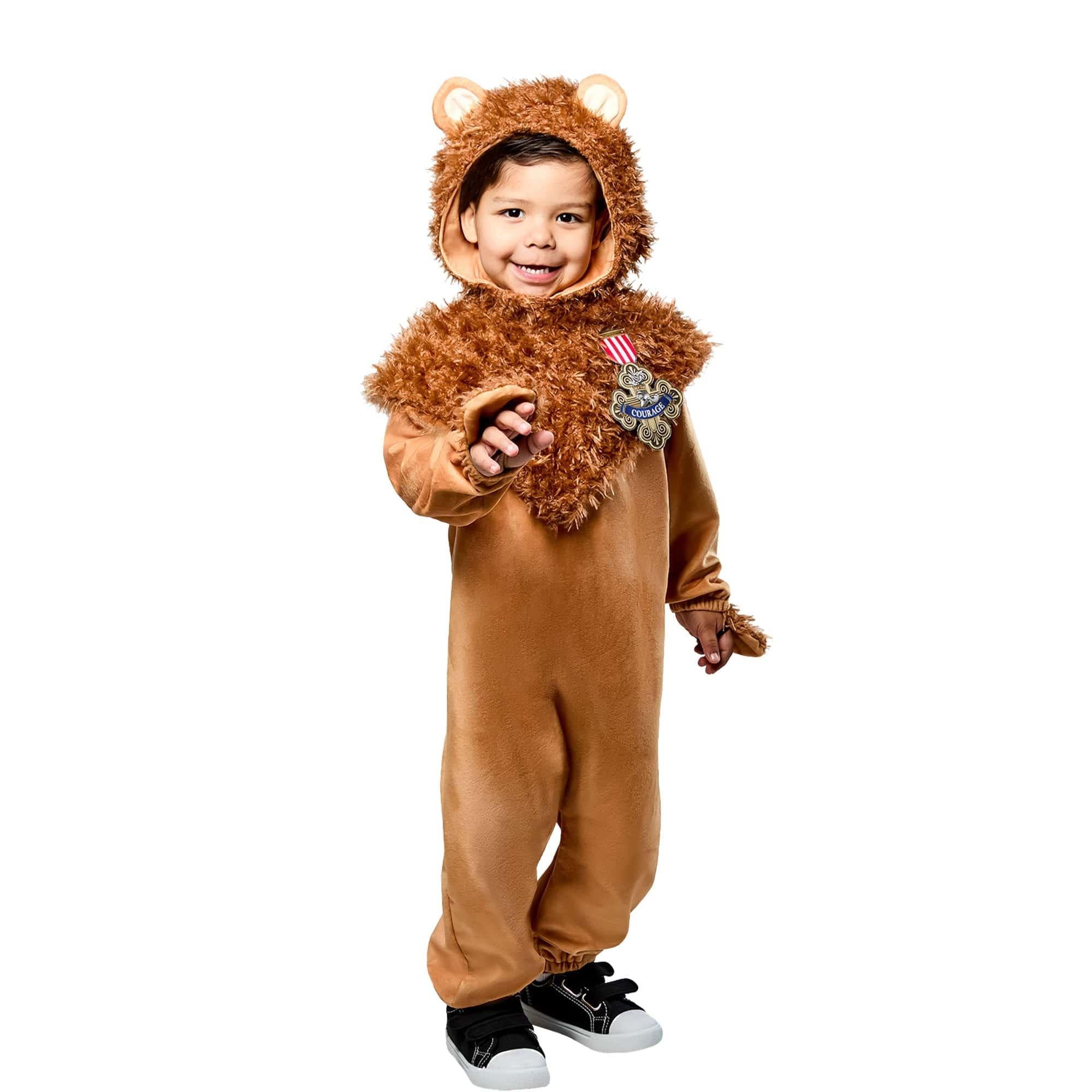 Little Girls Cowardly Lion Costume - Wizard of Oz