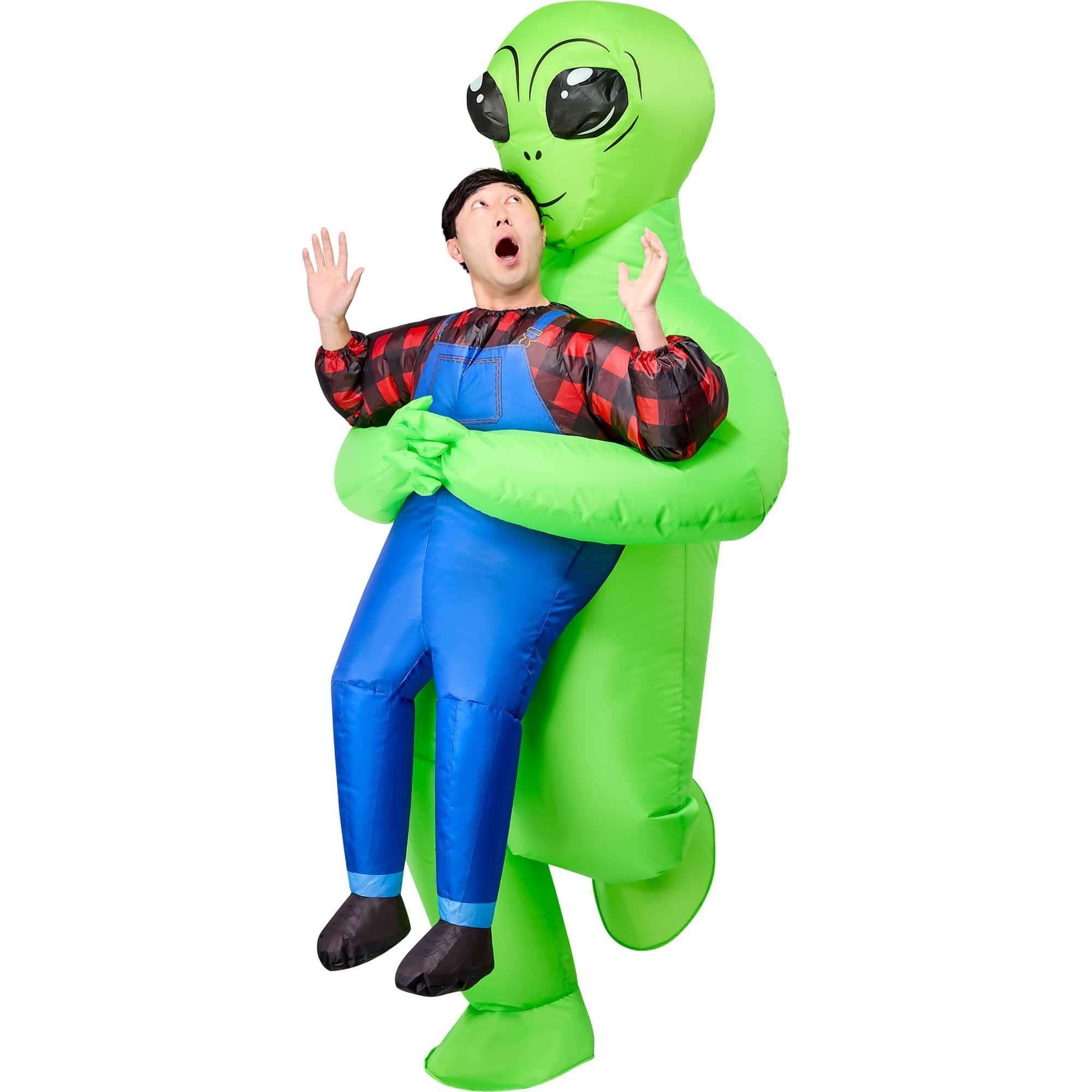 Adult Alien Abduction Inflatable Costume