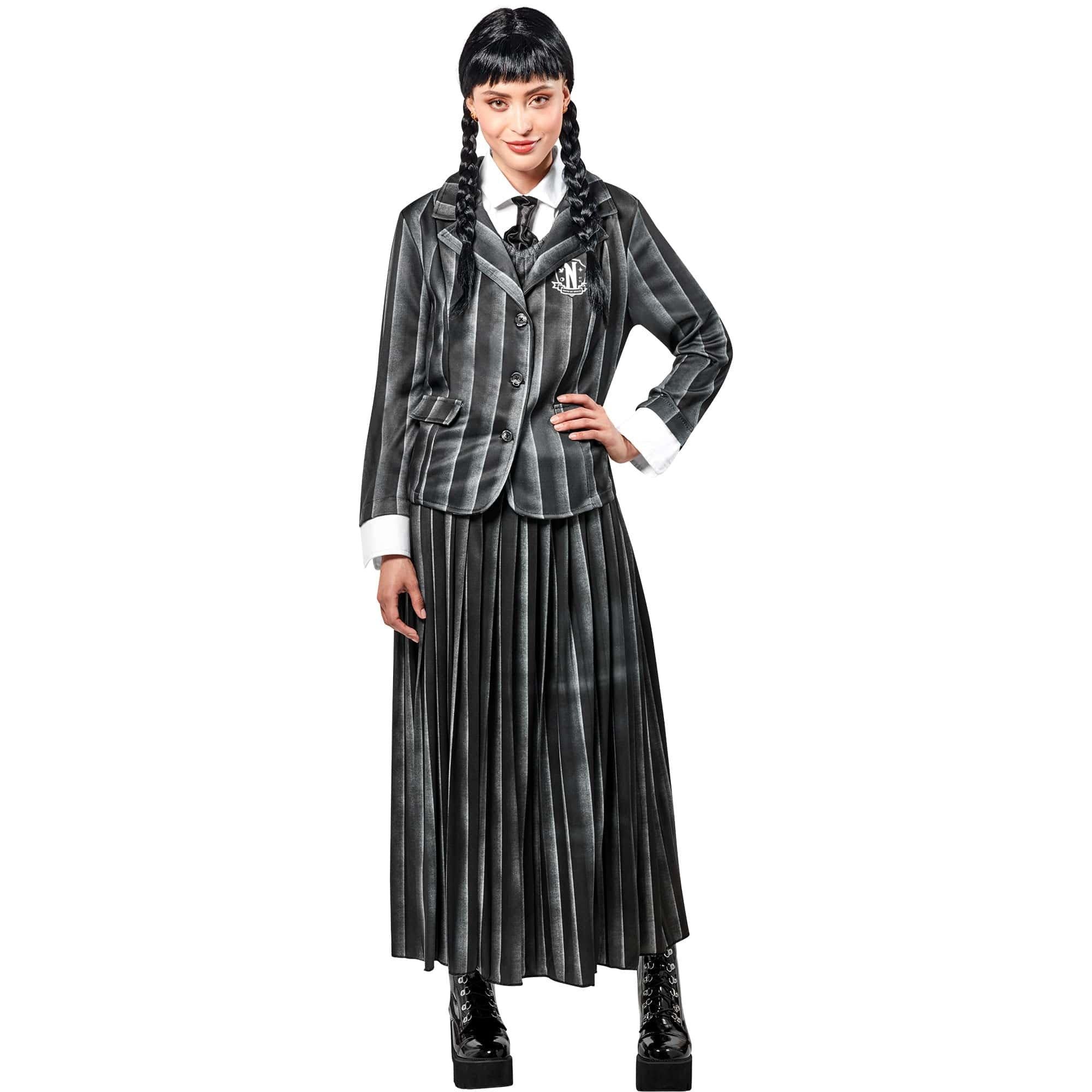 Wednesday Addams Nevermore Academy Uniform Adult Costume