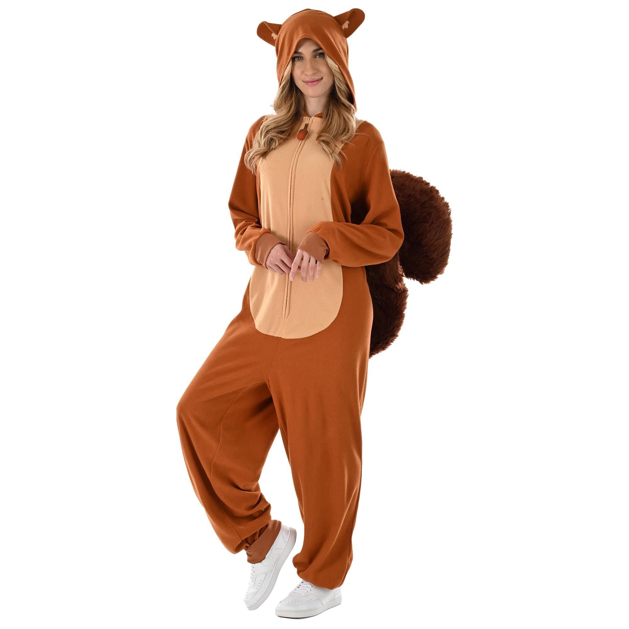 Squirrel Zipsters Costume ?C Adult