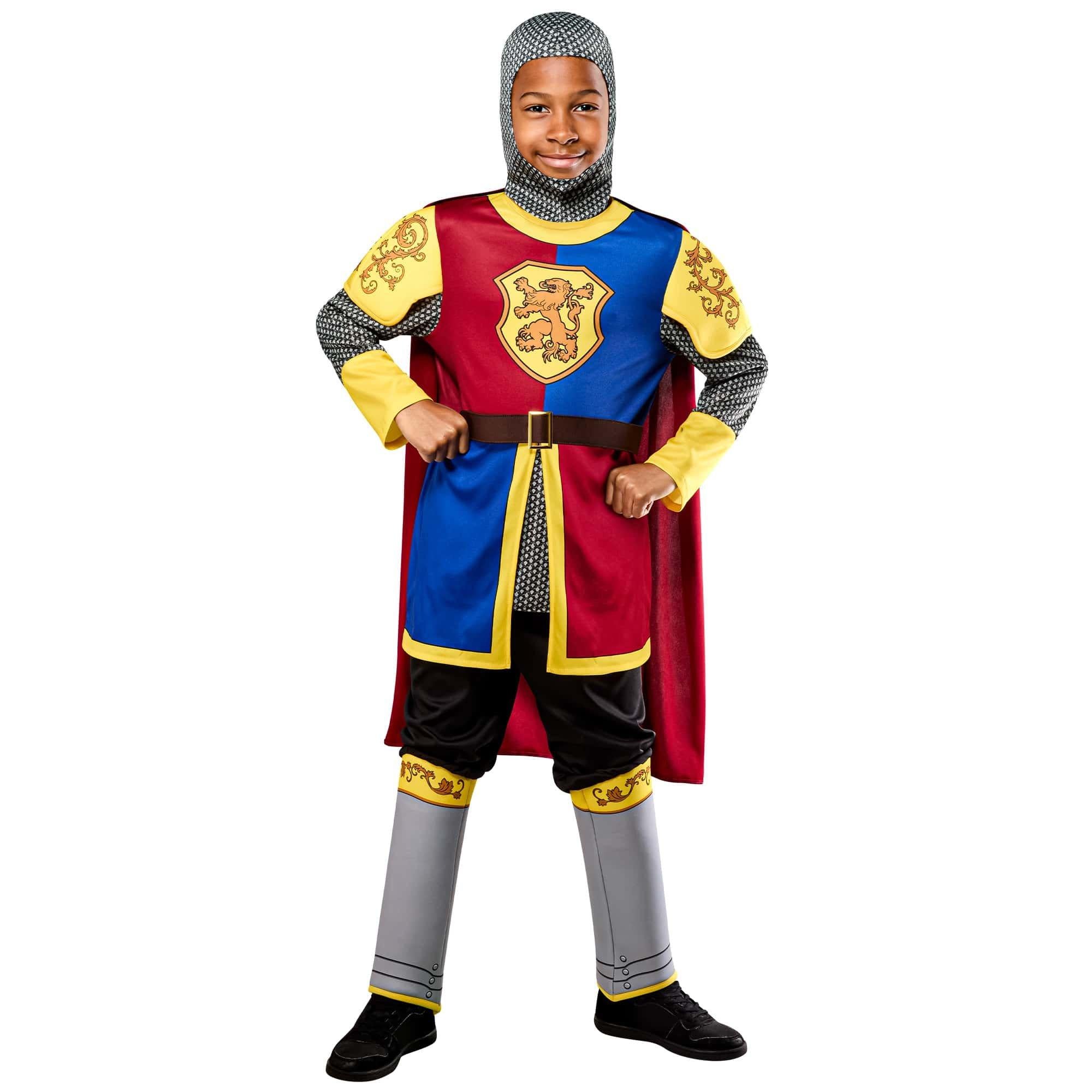 Medieval Costume ?C Boy ?C with lion crested tunic