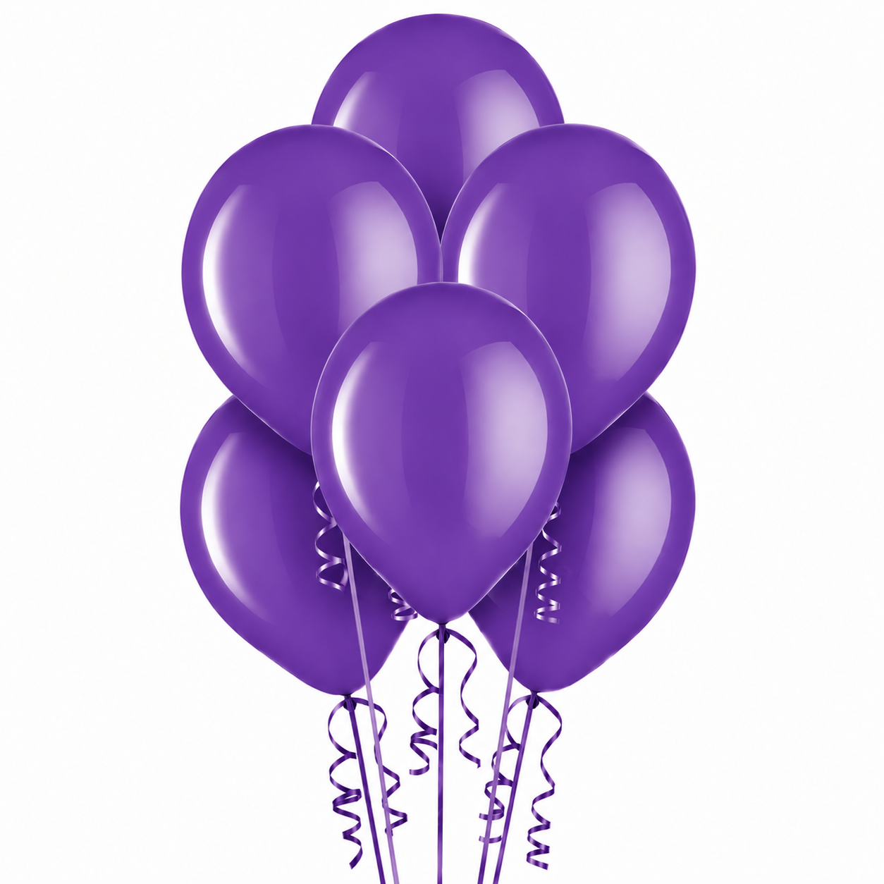 Purple Latex Balloons, 11in, 15ct