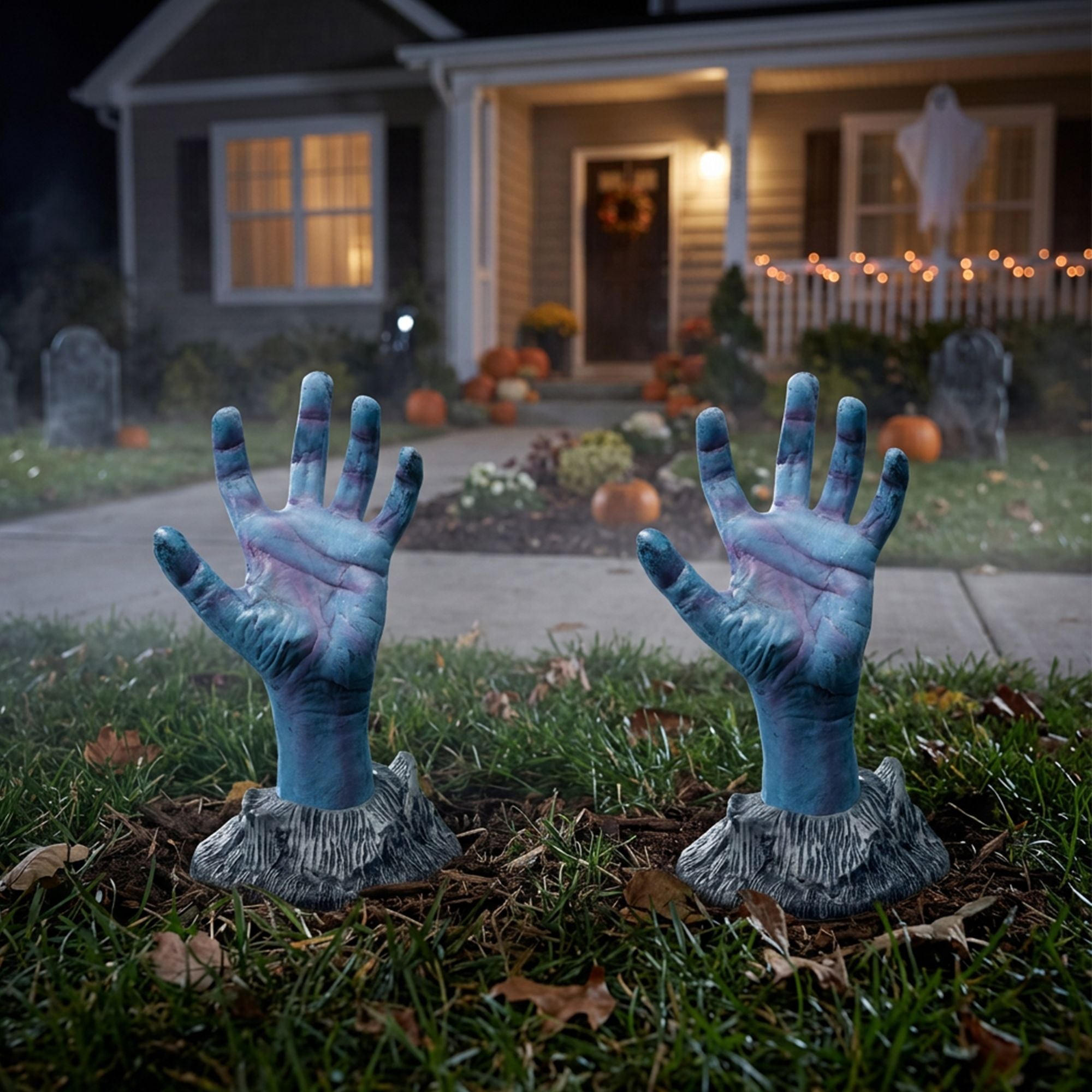 10-inch Indoor or Outdoor Zombie Hand from the Ground