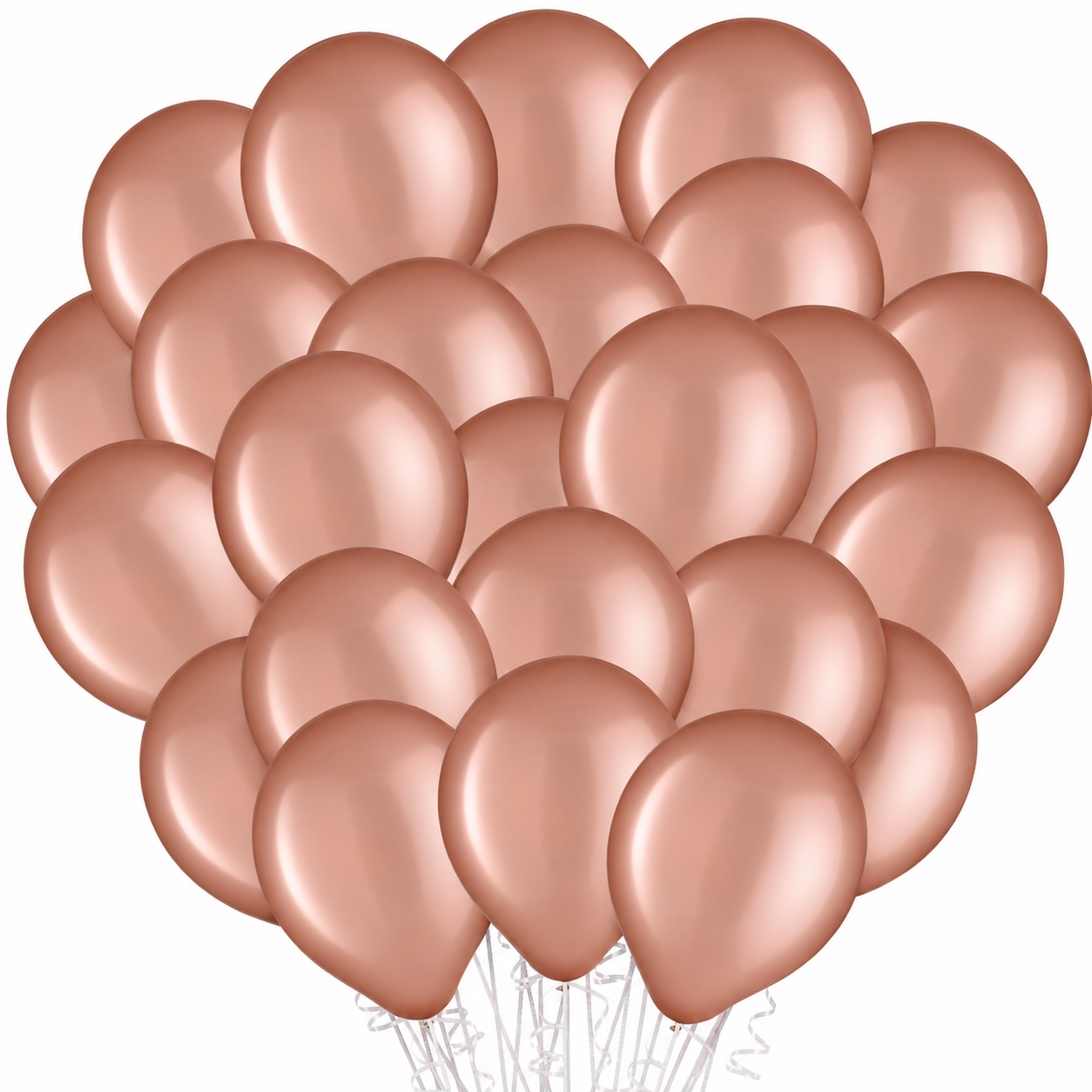 Rose Latex Balloons, 11in, 100ct