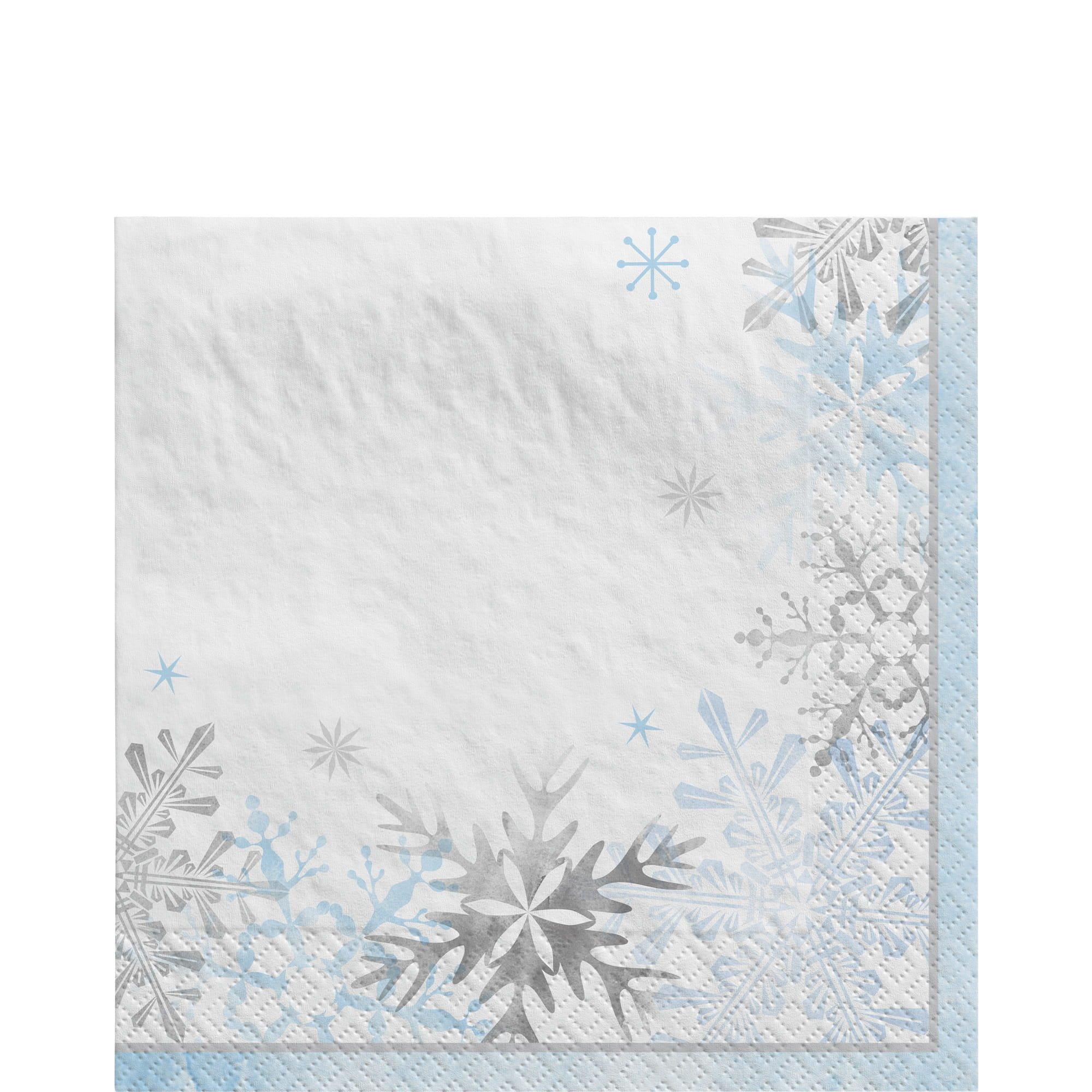 Snowlace Napkins, 16ct (Lunch or Beverage), Assorted Options