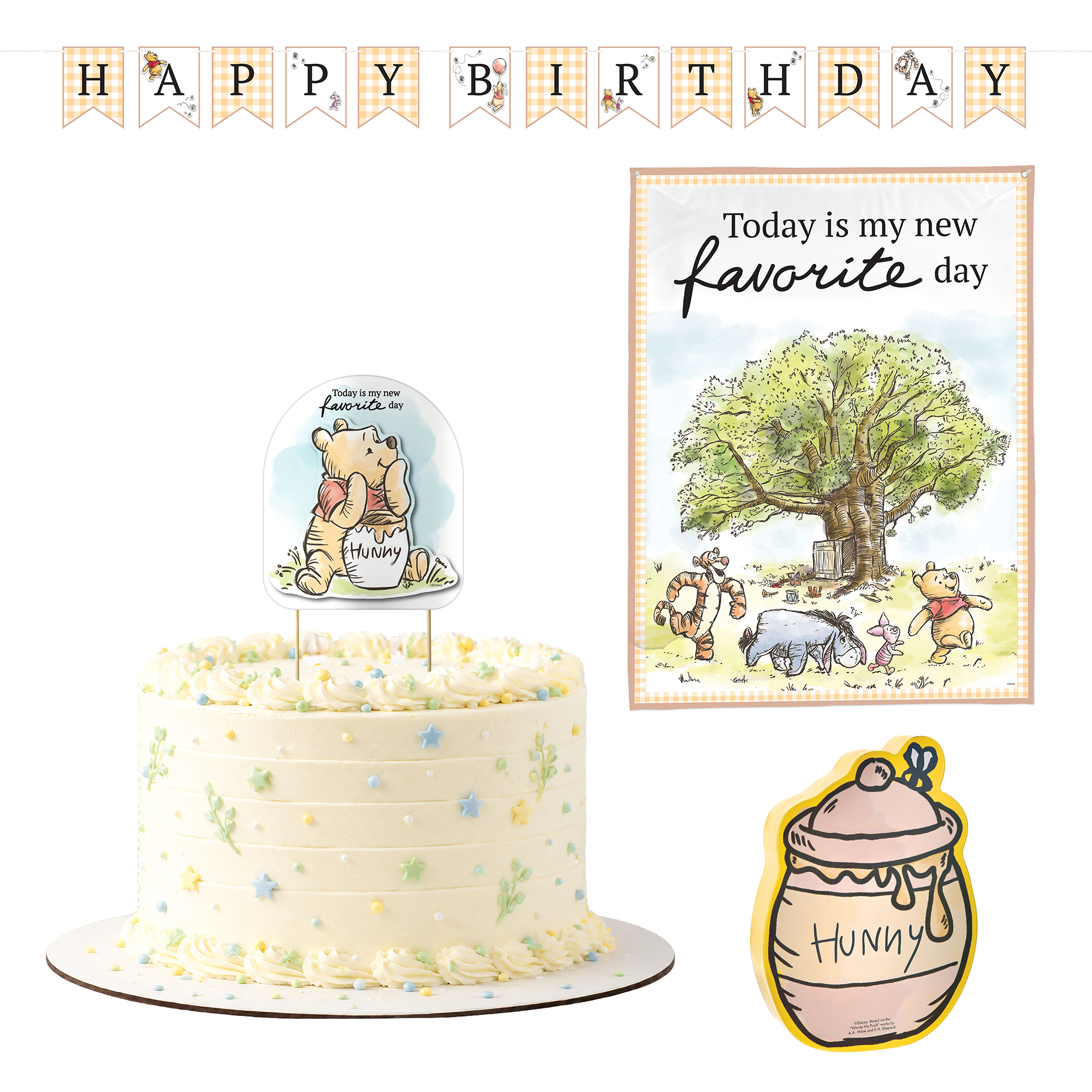 Winnie the Pooh Party Decorating Kit